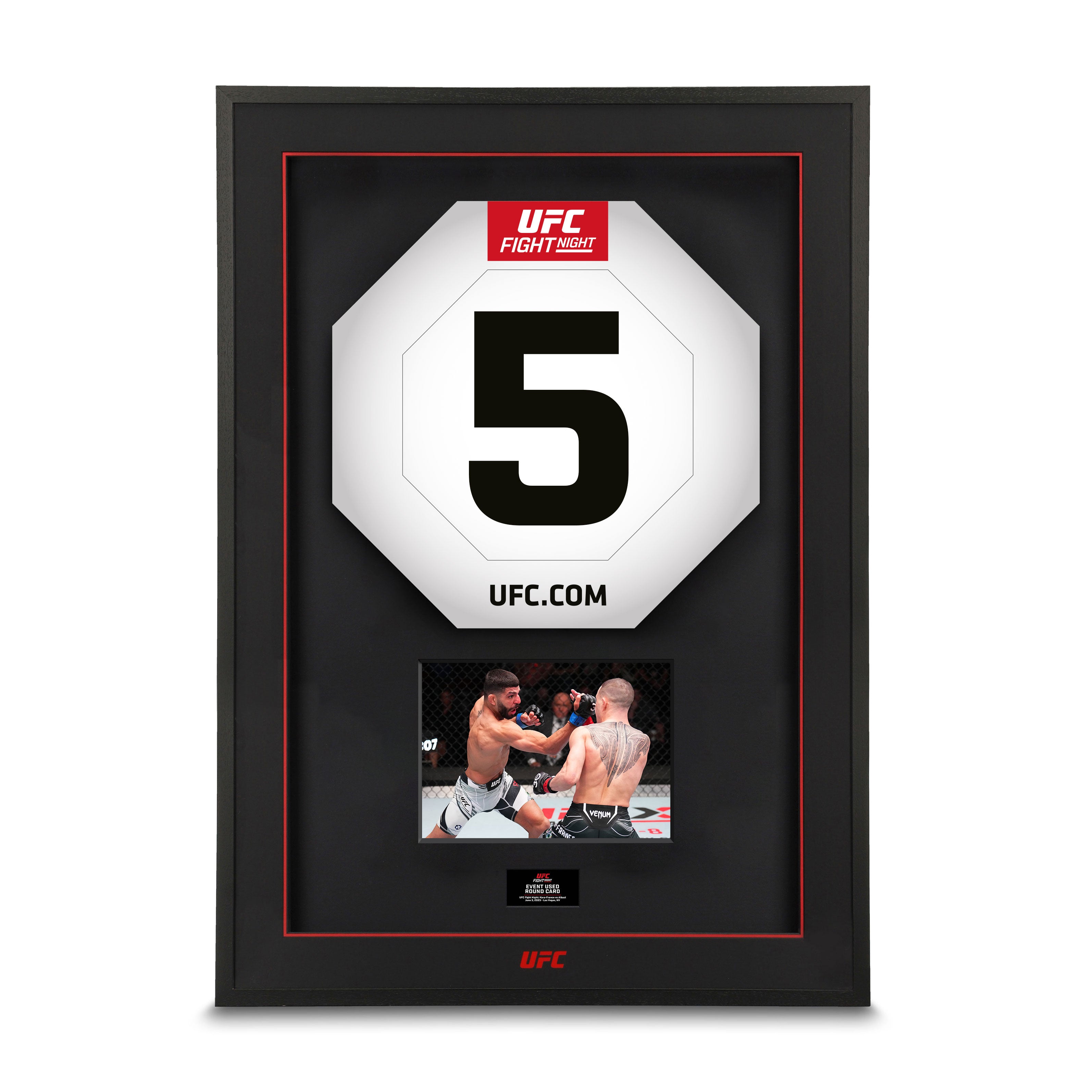 Kara-France vs Albazi - UFC Fight Night: Kara-France vs Albazi Round Cards