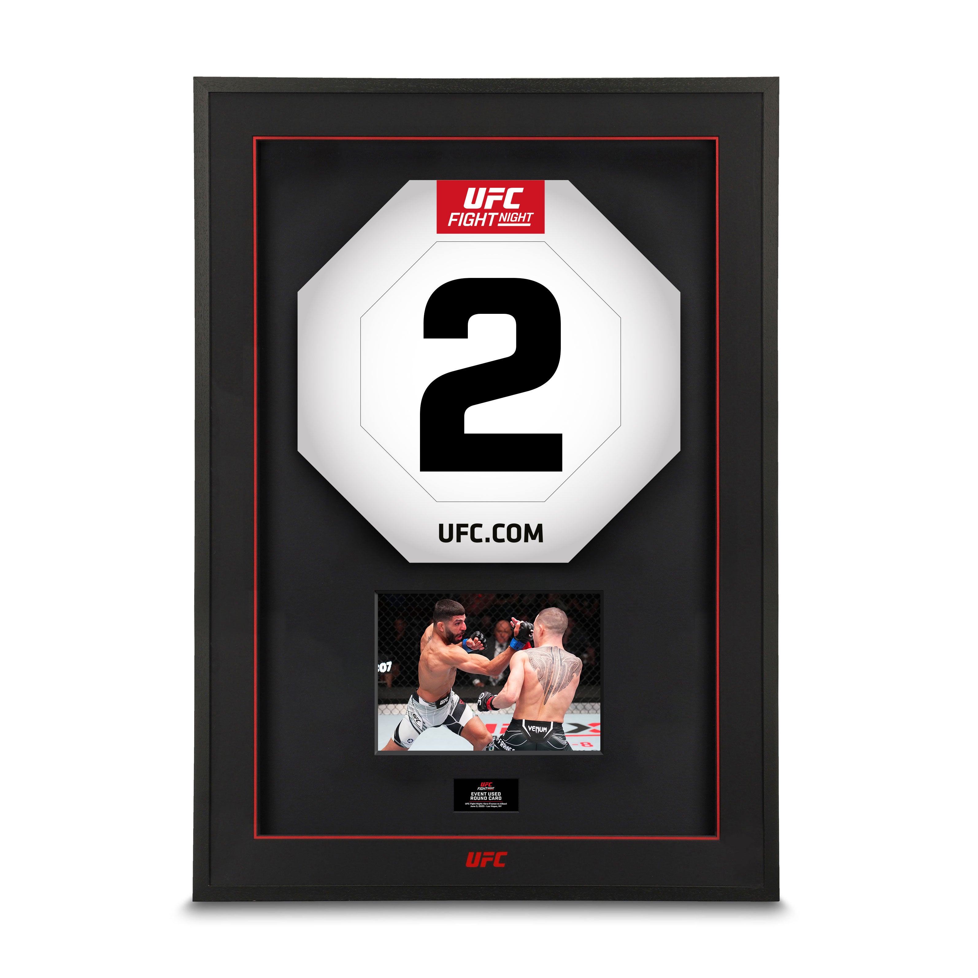 Kara-France vs Albazi - UFC Fight Night: Kara-France vs Albazi Round Cards