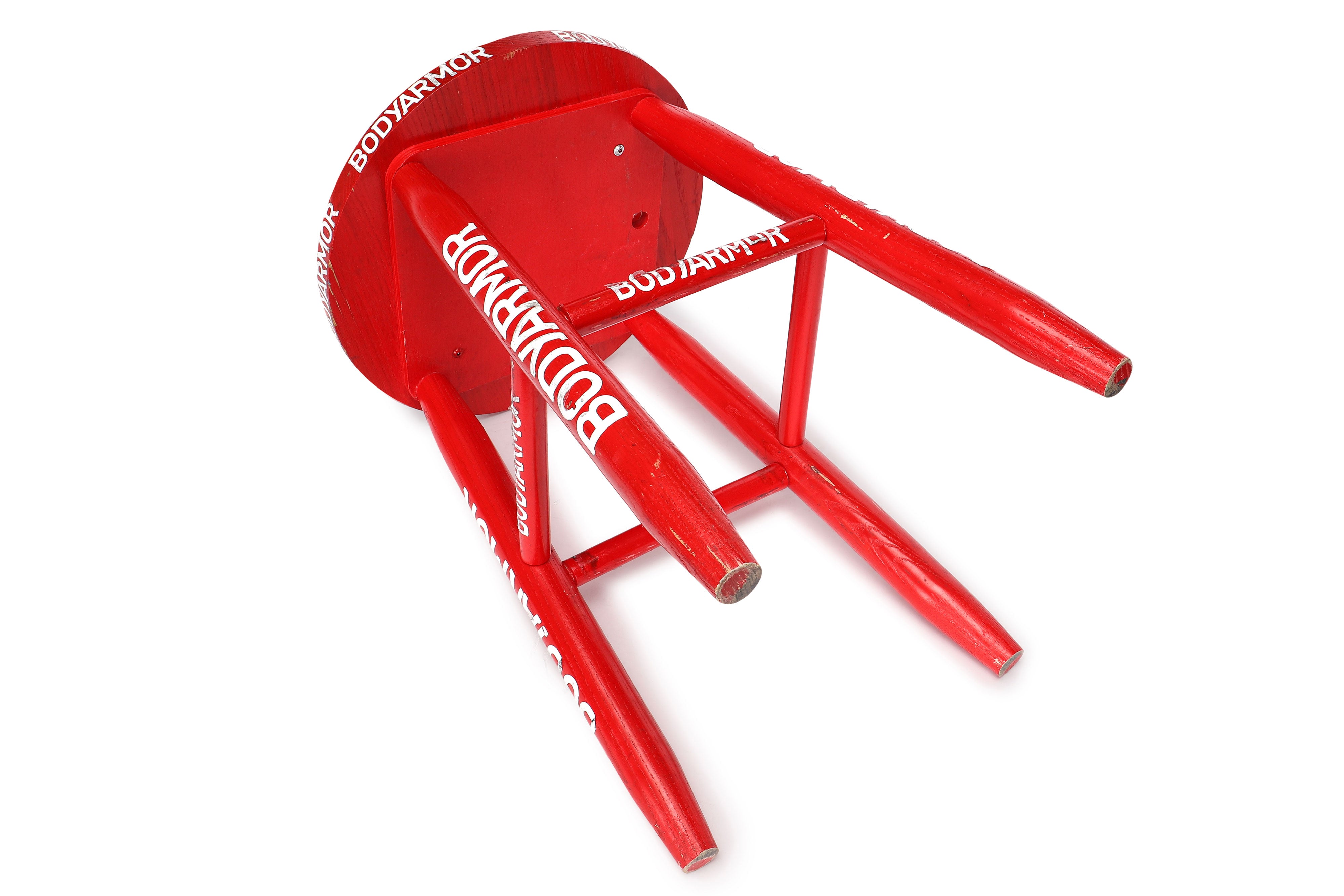 UFC on ESPN: Thompson vs. Holland (FN 118) Event Used Cornerman Stool - Red
