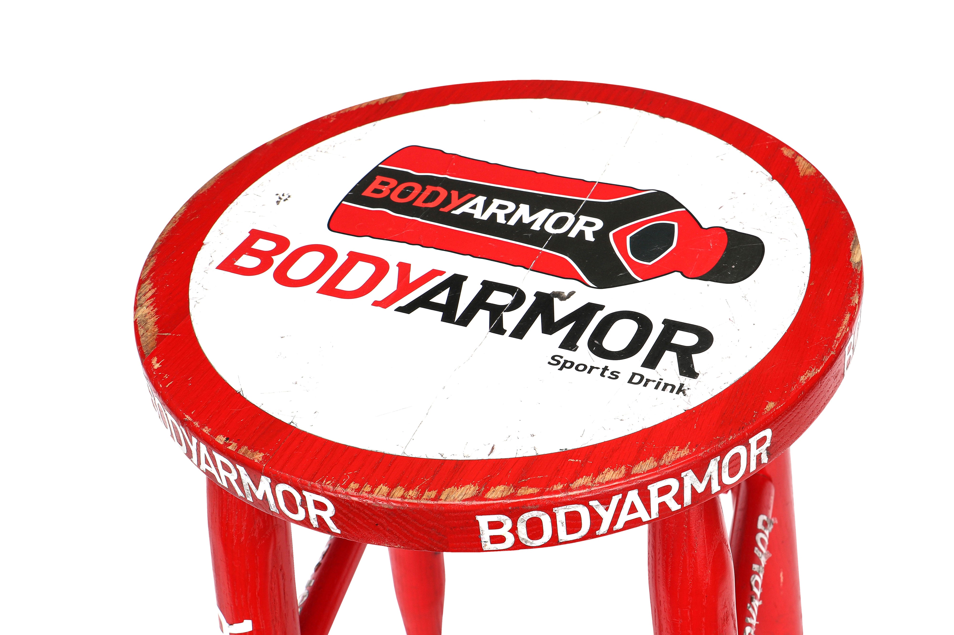 UFC on ESPN: Thompson vs. Holland (FN 118) Event Used Cornerman Stool - Red