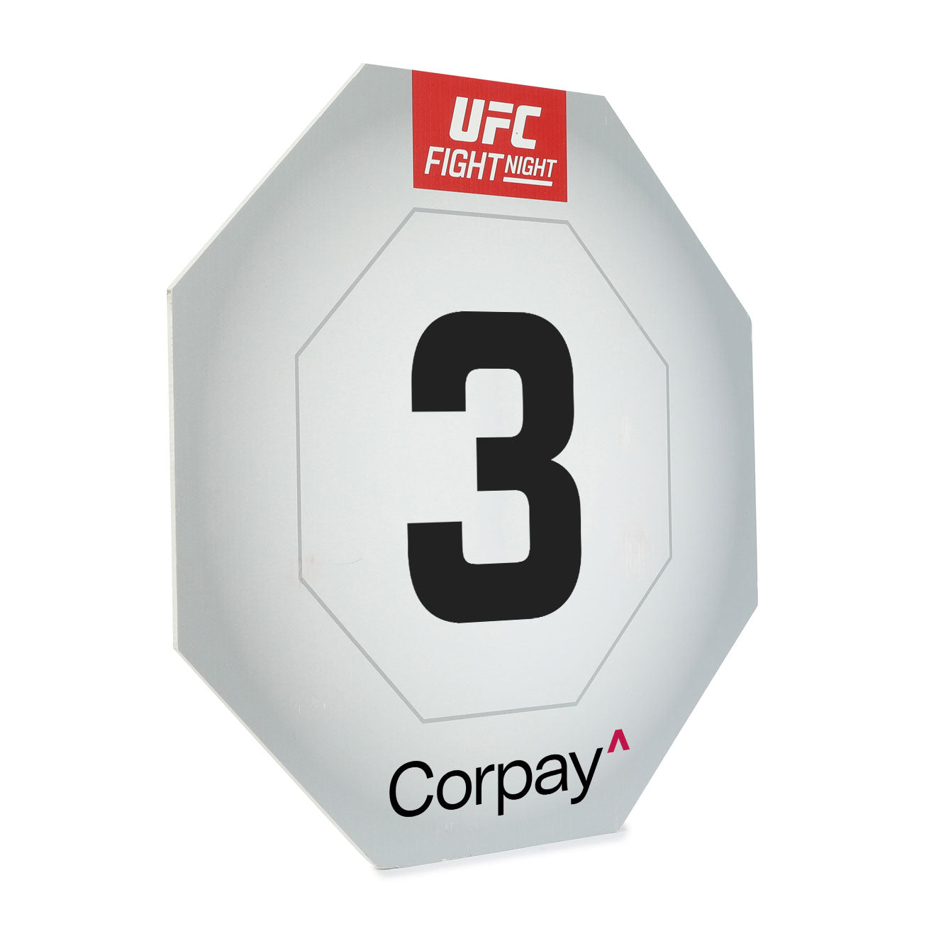 UFC Fight Night: Ulberg vs Reyes Event Used Round Card Three