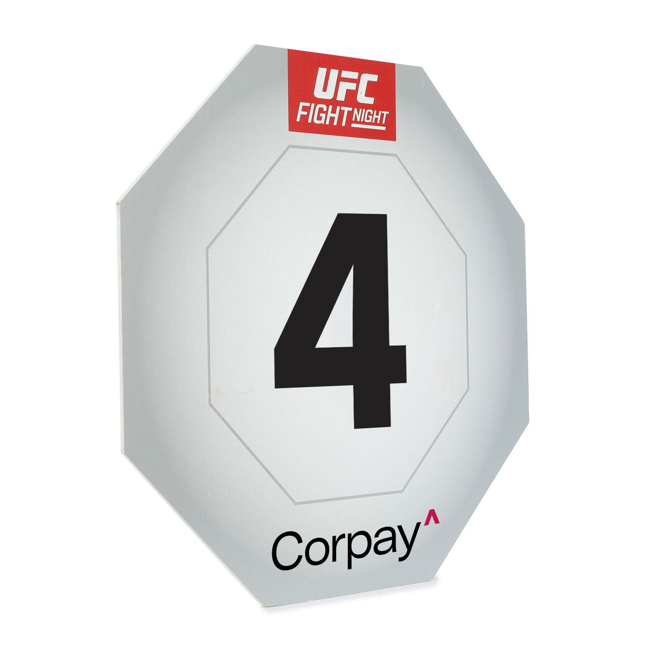 UFC Fight Night: Ulberg vs Reyes Event Used Round Card Four