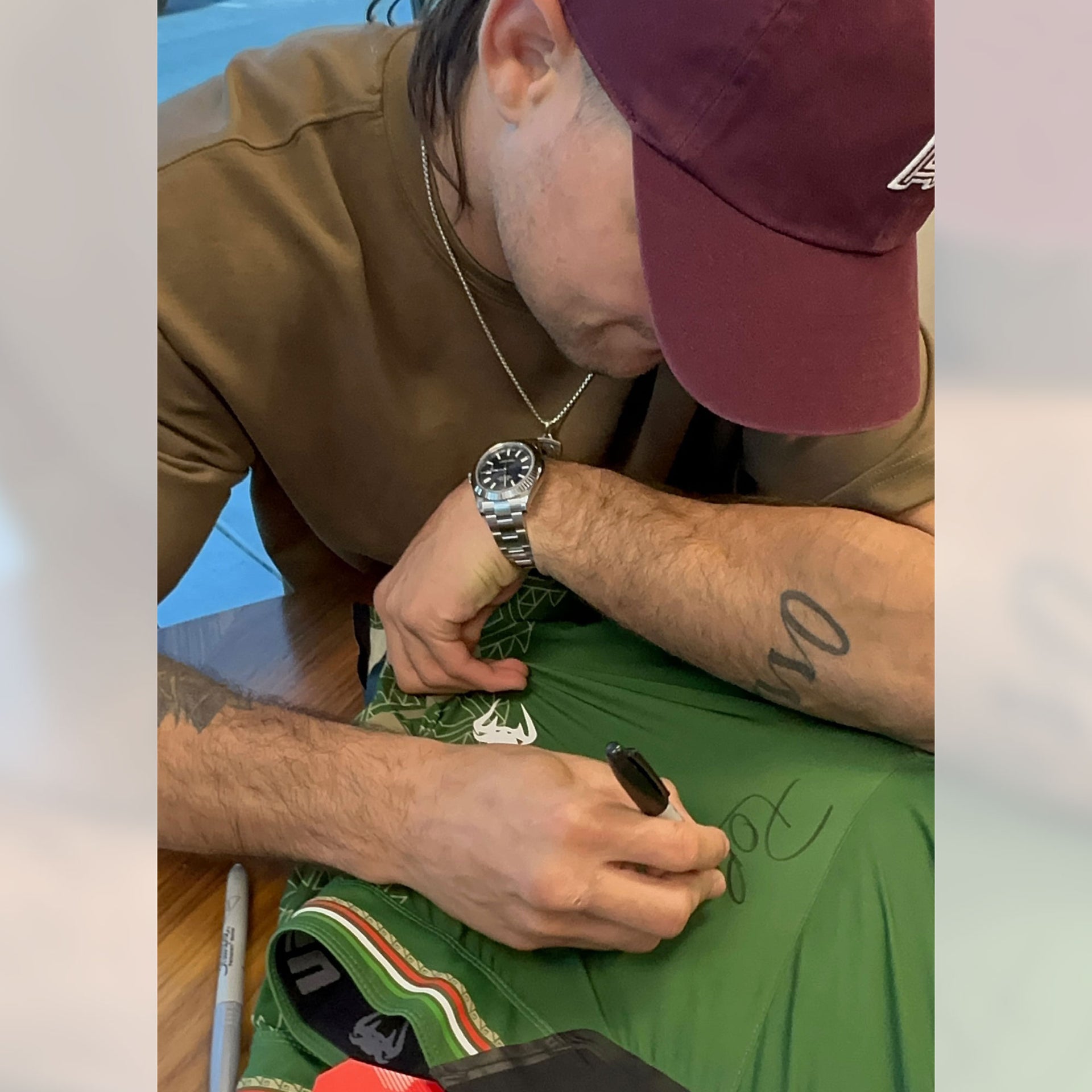 Diego Lopes Signed Limited Edition UFC Venum Shorts