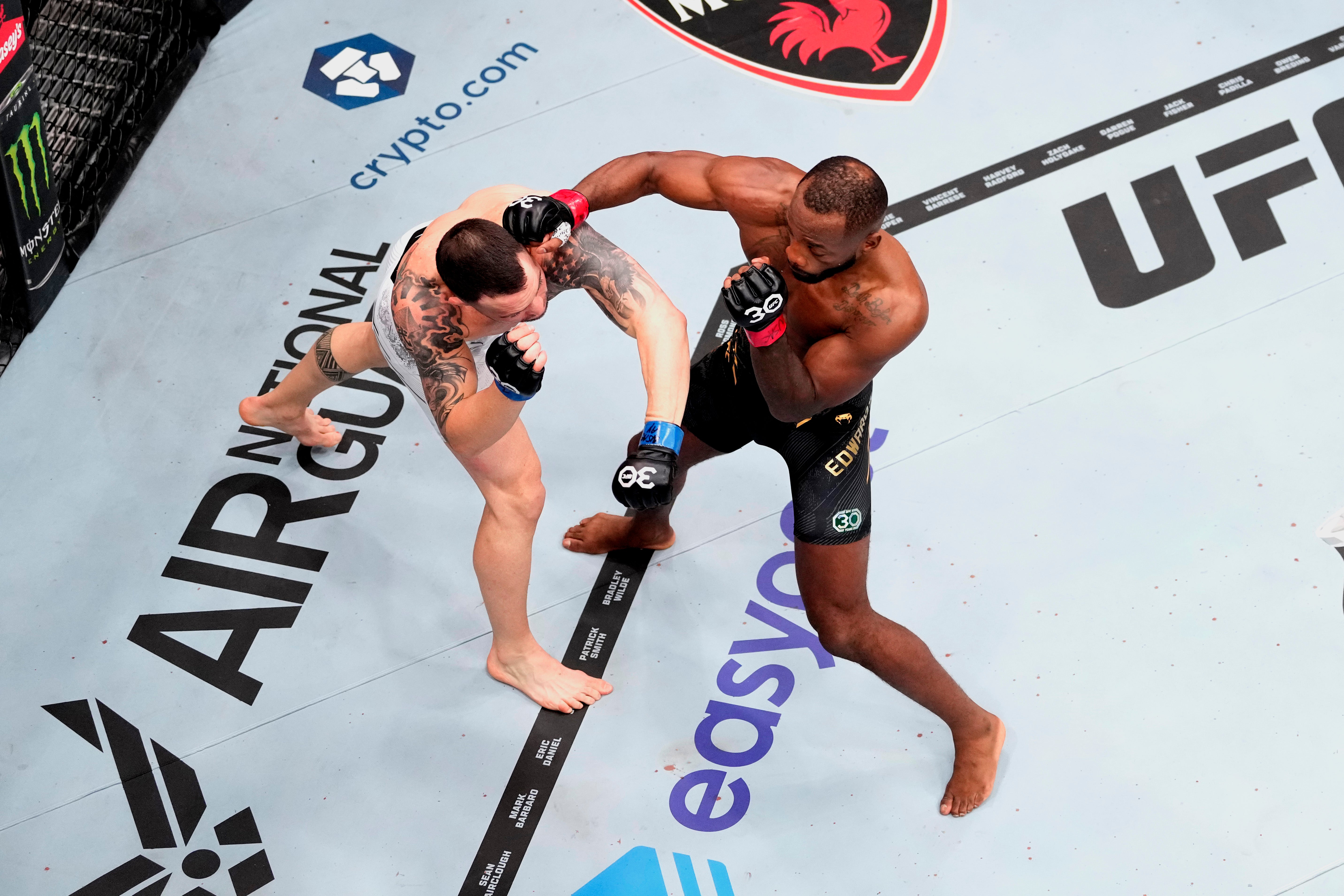 UFC 304: Edwards vs Muhammad 2 Name on Canvas