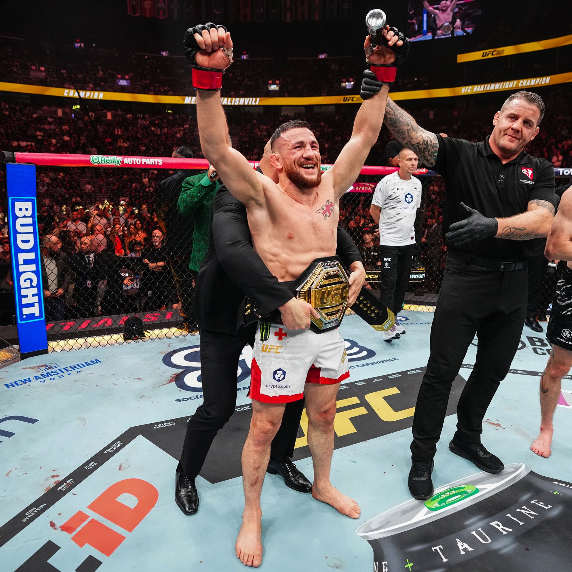 UFC 323: Dvalishvili vs Yan 2 Name on Canvas