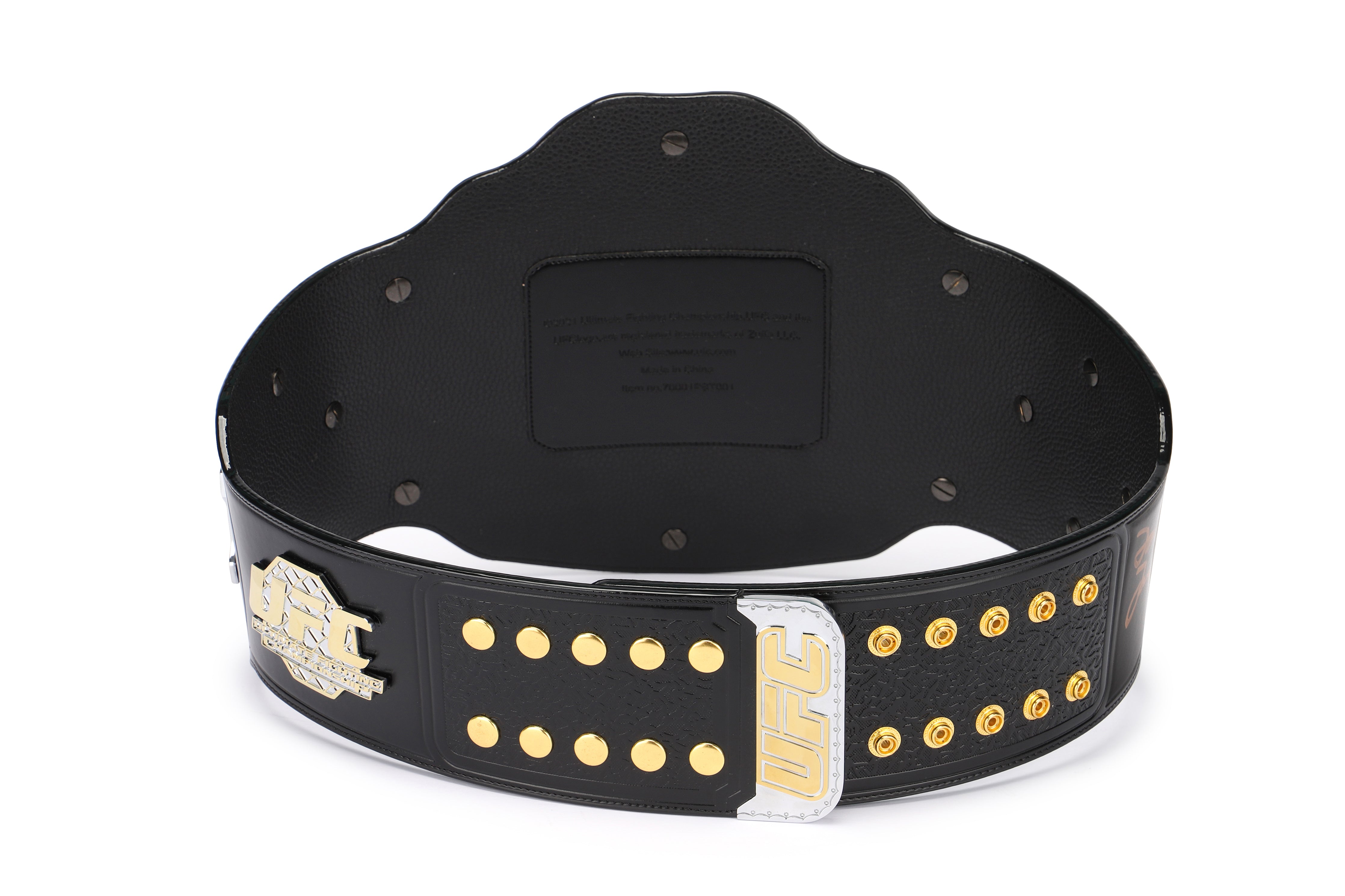 Jon Jones Signed UFC Classic Championship Replica Belt