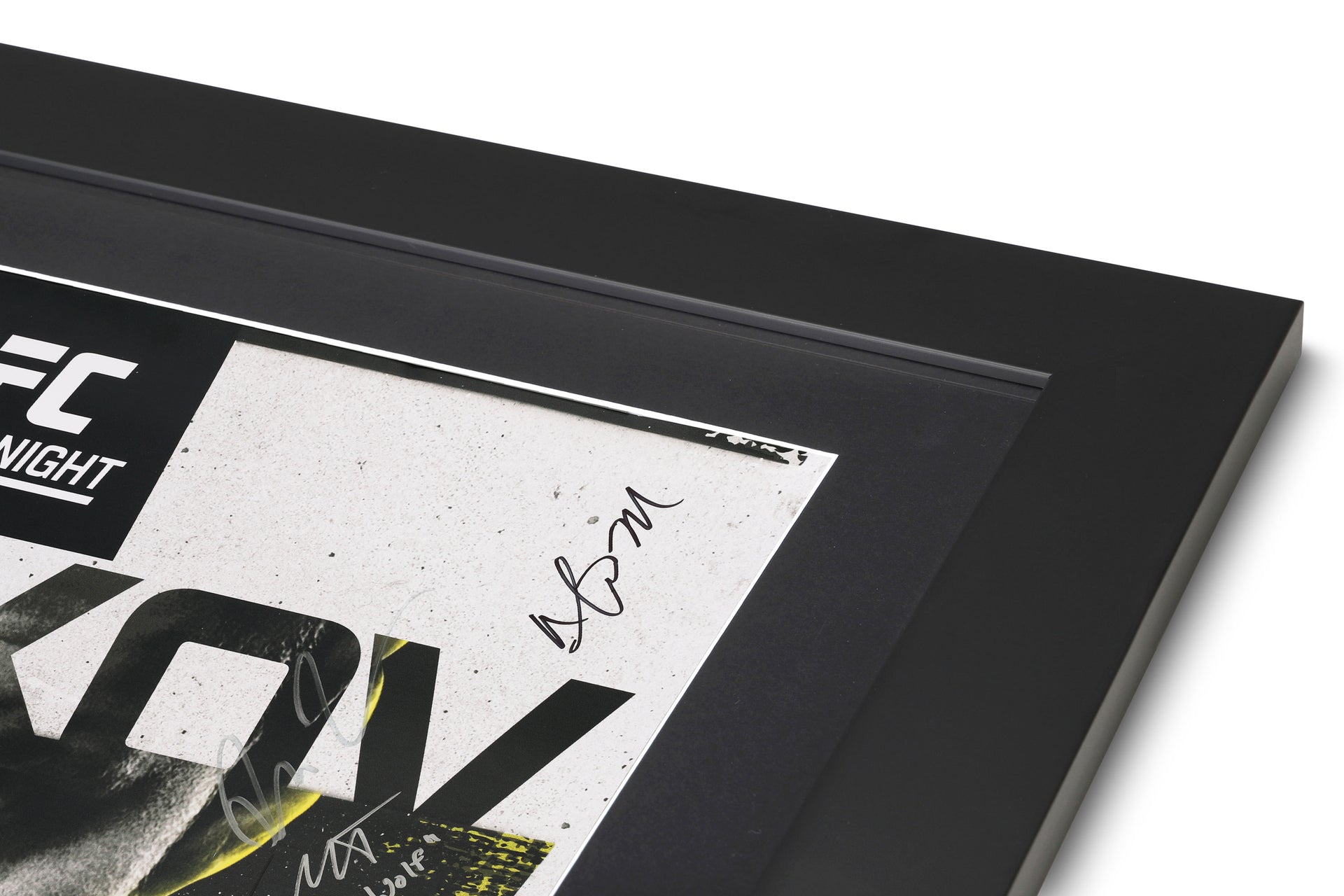 UFC Fight Night: Volkov vs Rozenstruik Autographed Event Poster