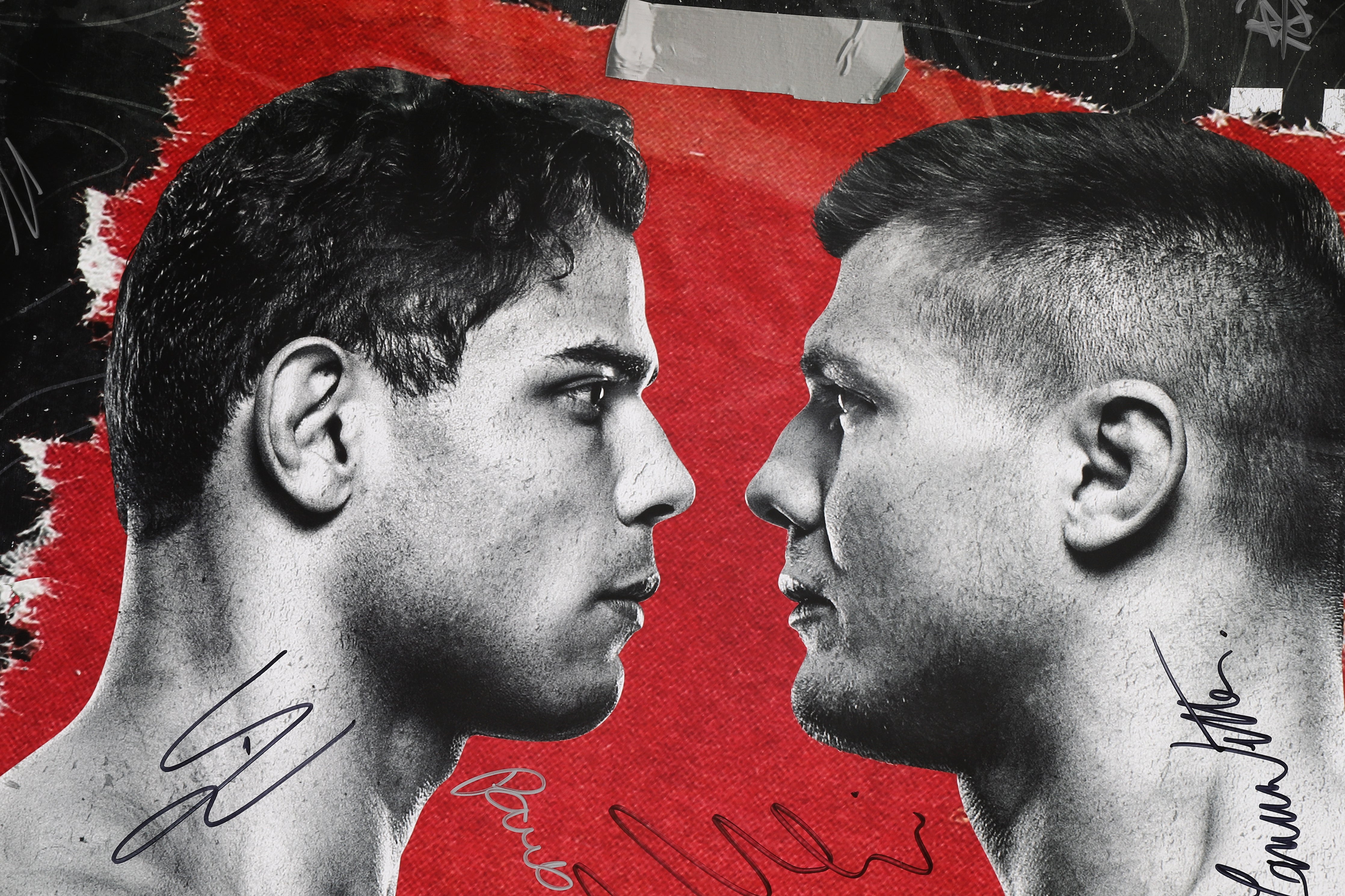 UFC Fight Night: Costa vs Vettori Autographed Event Poster