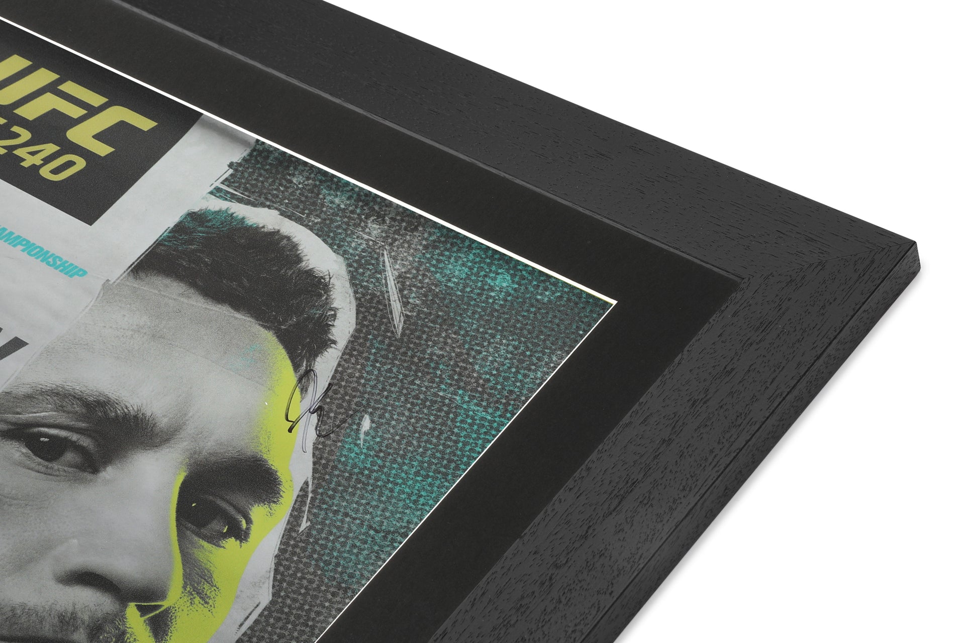 UFC 240: Holloway vs Edgar Autographed Event Poster