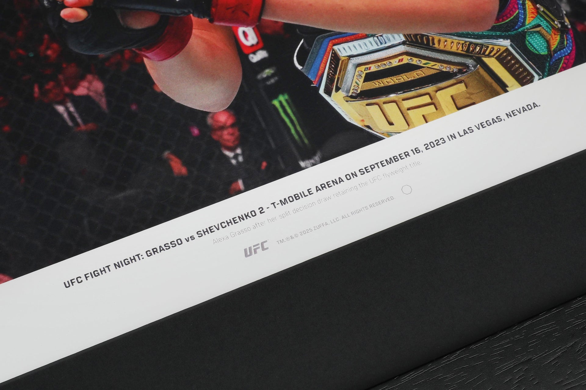 Alexa Grasso Signed Photo UFC Fight Night: Grasso vs Shevchenko 2