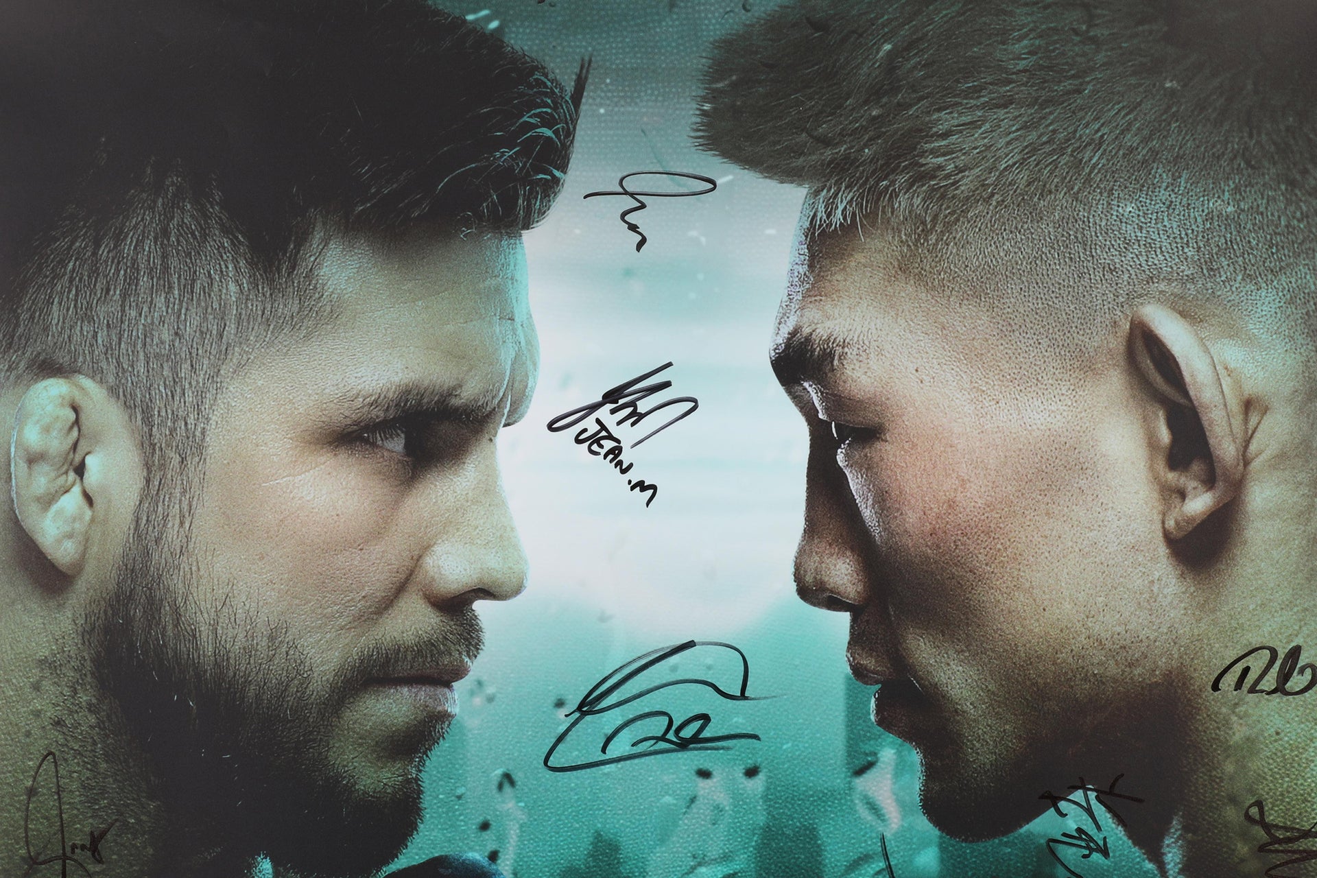 UFC Fight Night: Cejudo vs Song Autographed Event Poster