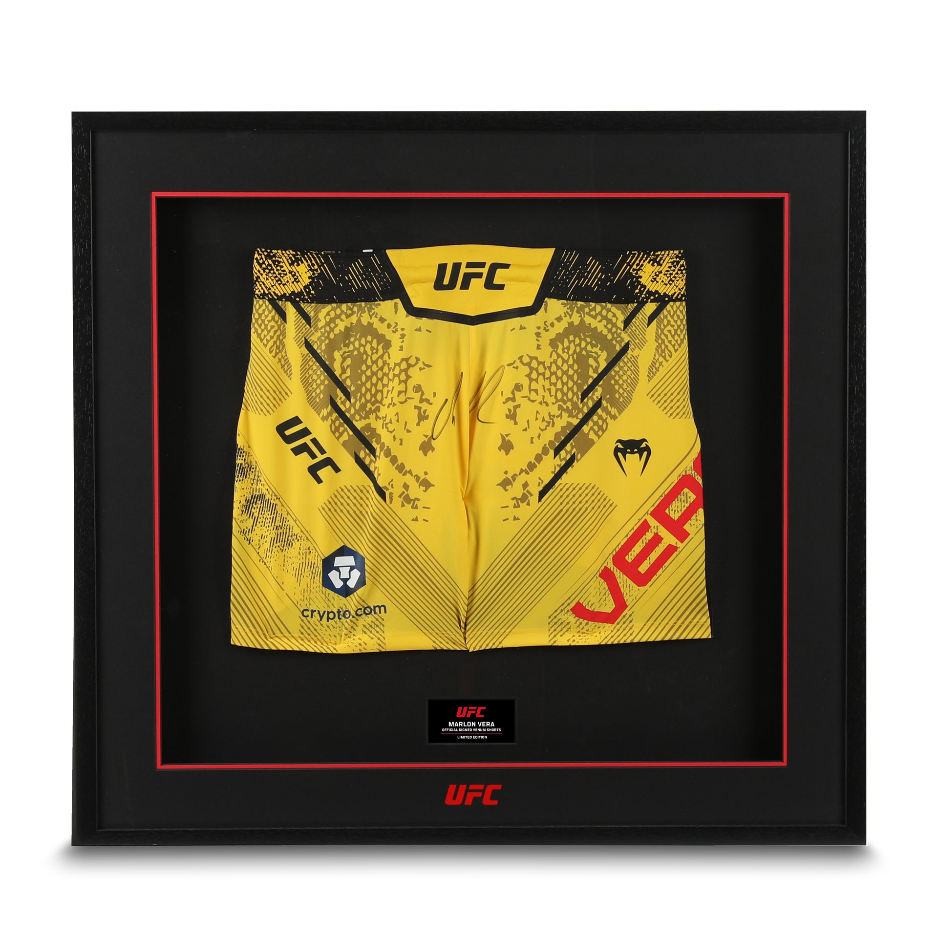 Marlon Vera Signed UFC Adrenaline Venum Shorts