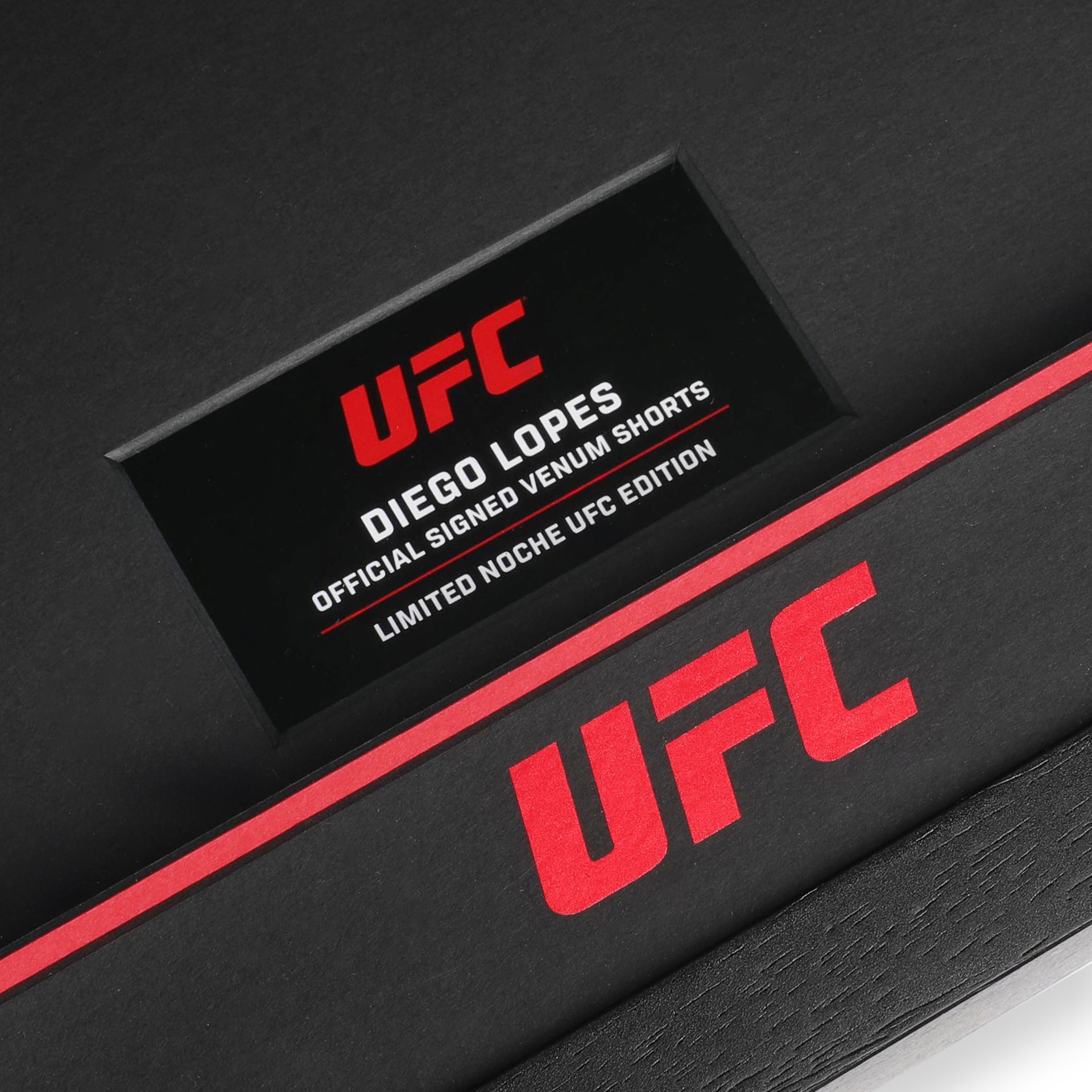 Diego Lopes Signed Limited Edition UFC Venum Shorts