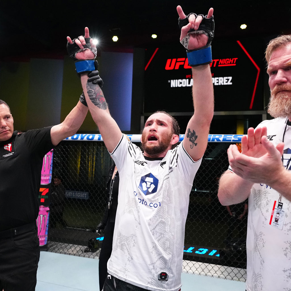 VICTOR HENRY 1-OF-1 SIGNED FIGHT ISSUED JERSEY - UFC FIGHT NIGHT: NICOLAU VS. PEREZ