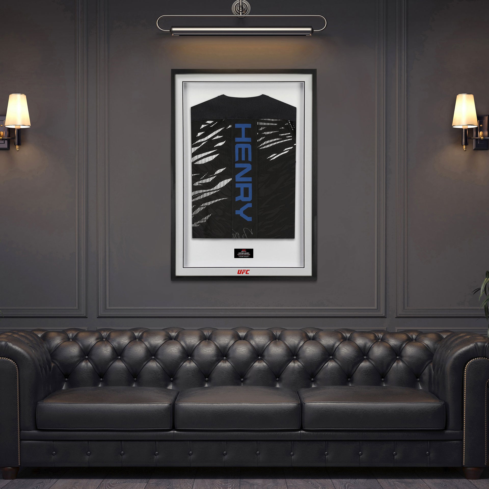 Victor Henry Signed 1-of-1 Fight Issued Hoodie UFC Fight Night: Emmett vs Murphy