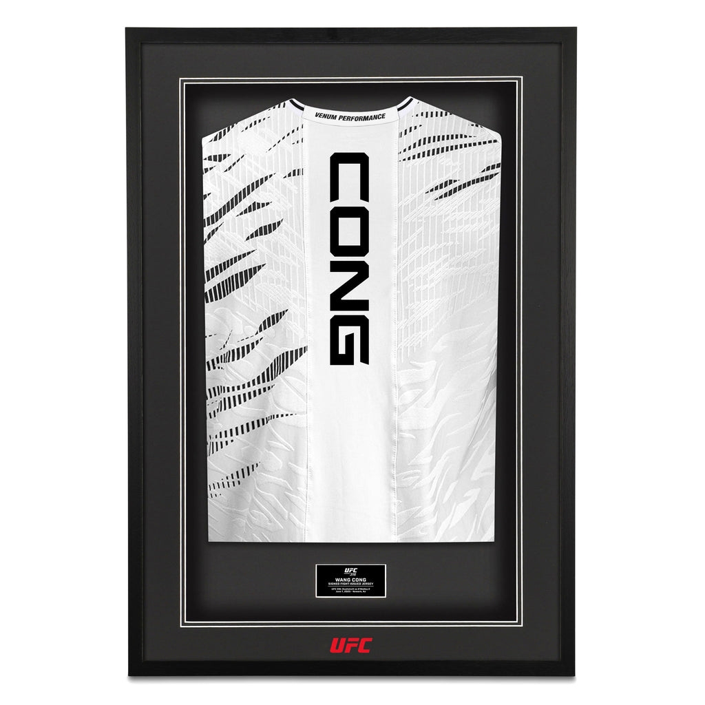 Wang Cong Signed 1-of-1 Fight Issued Jersey UFC 316: Dvalishvili vs O’Malley 2
