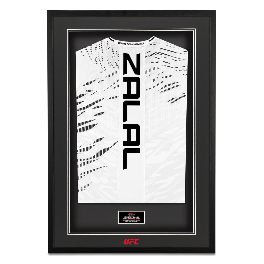 Youssef Zalal Signed 1-of-1 Fight Issued Jersey UFC Fight Night: Cannonier vs Rodrigues