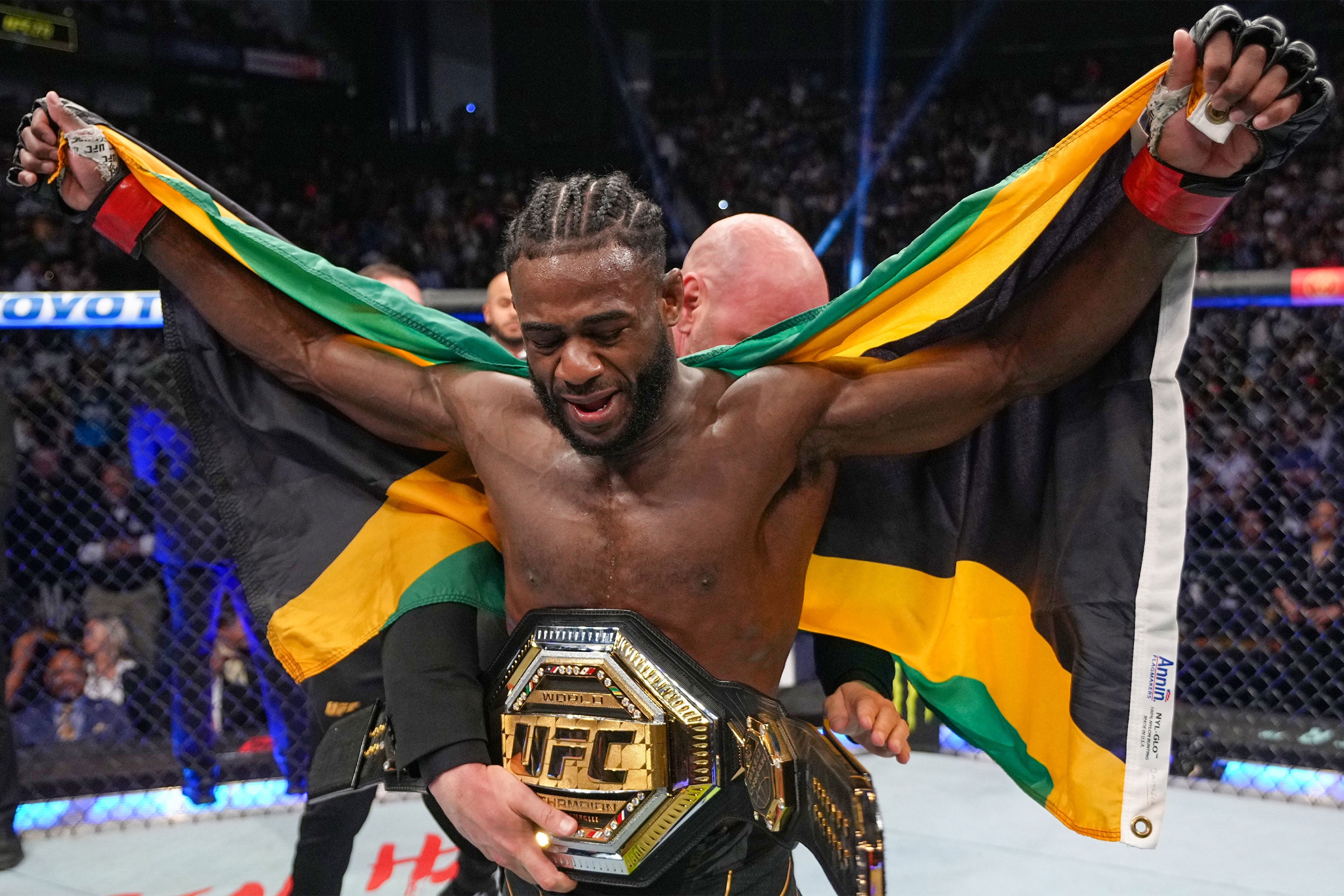 photo autographed by Aljamain Sterling