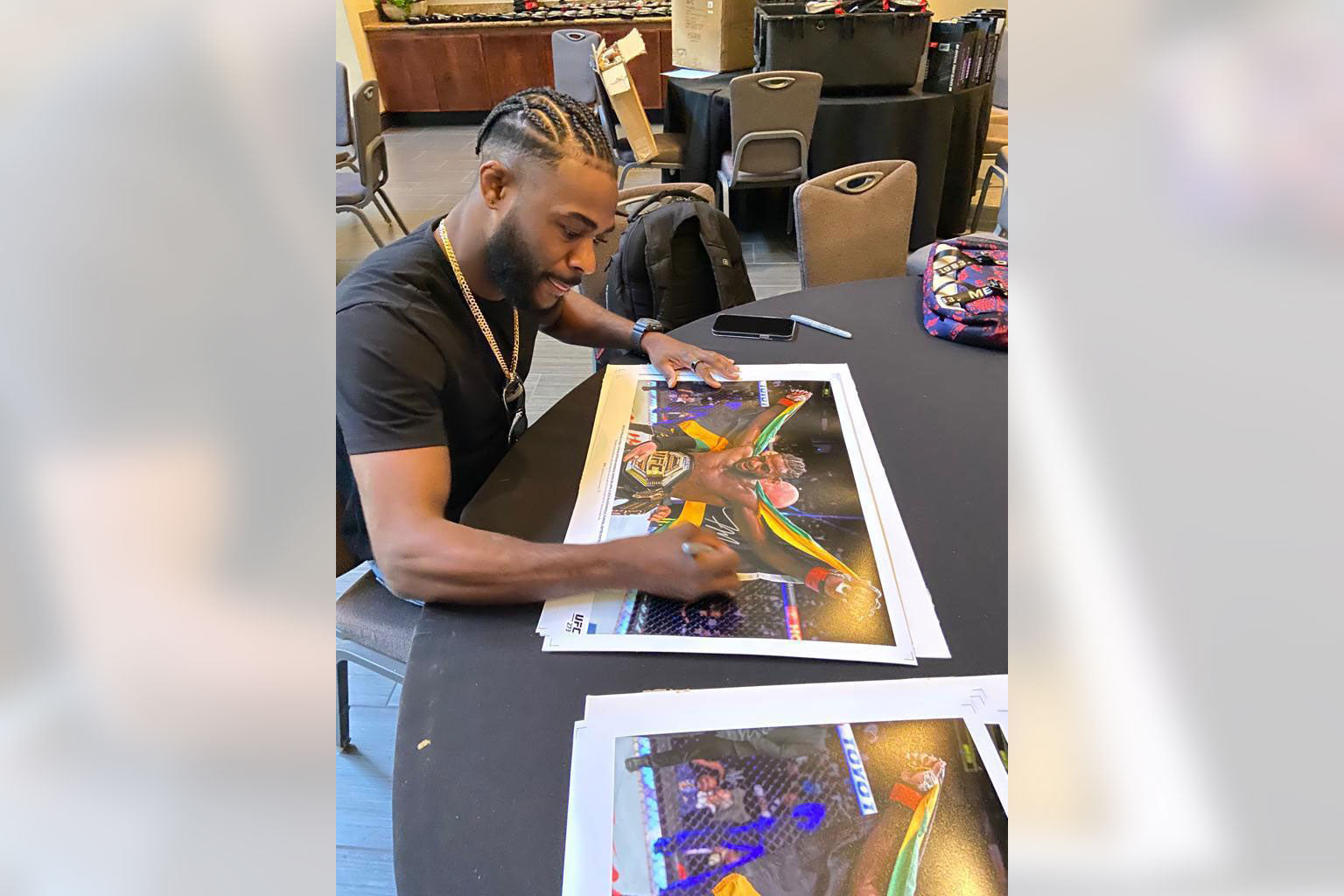 Aljamain Sterling Signed Photo – UFC 273
