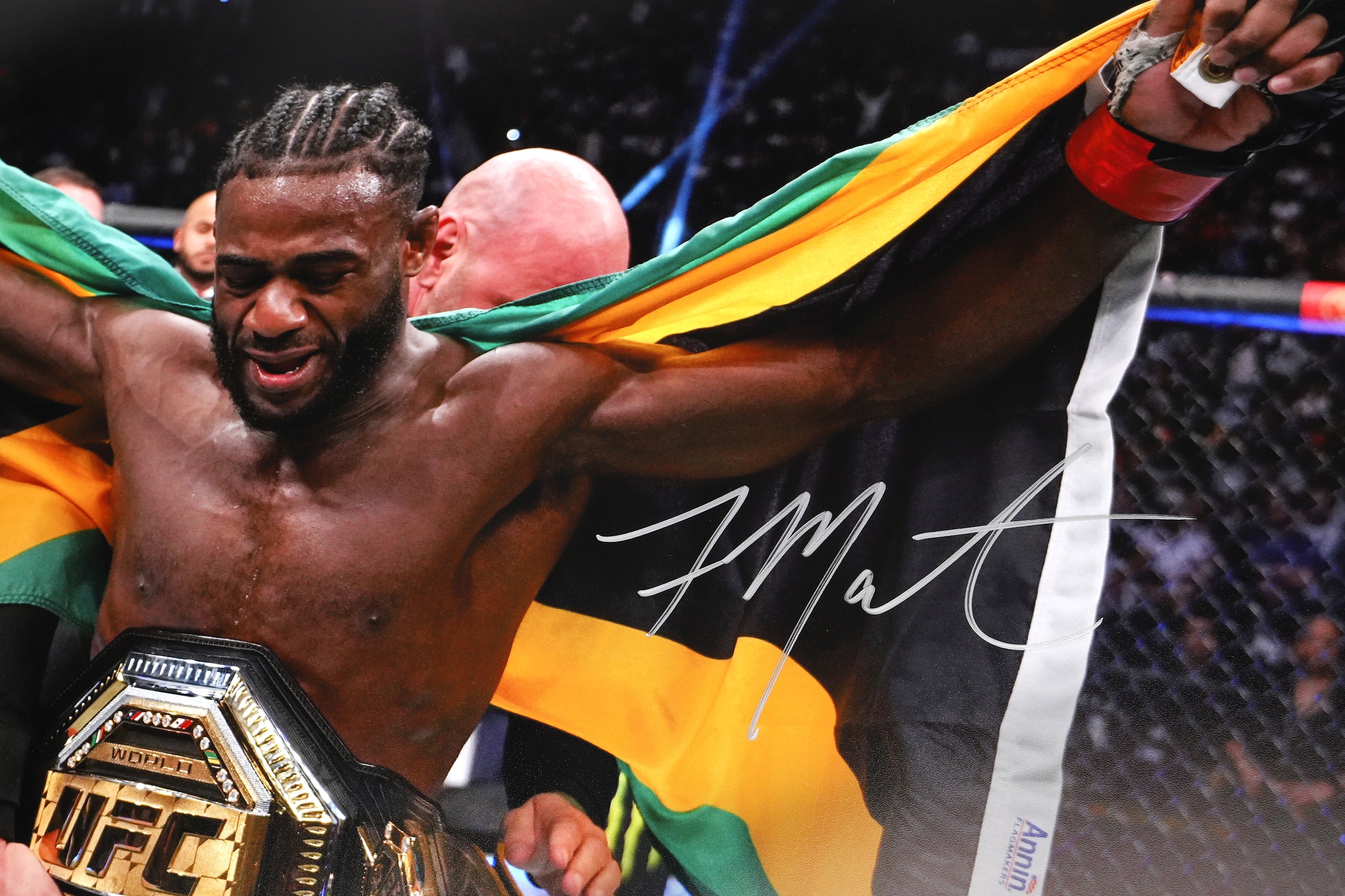 Aljamain Sterling signed photo