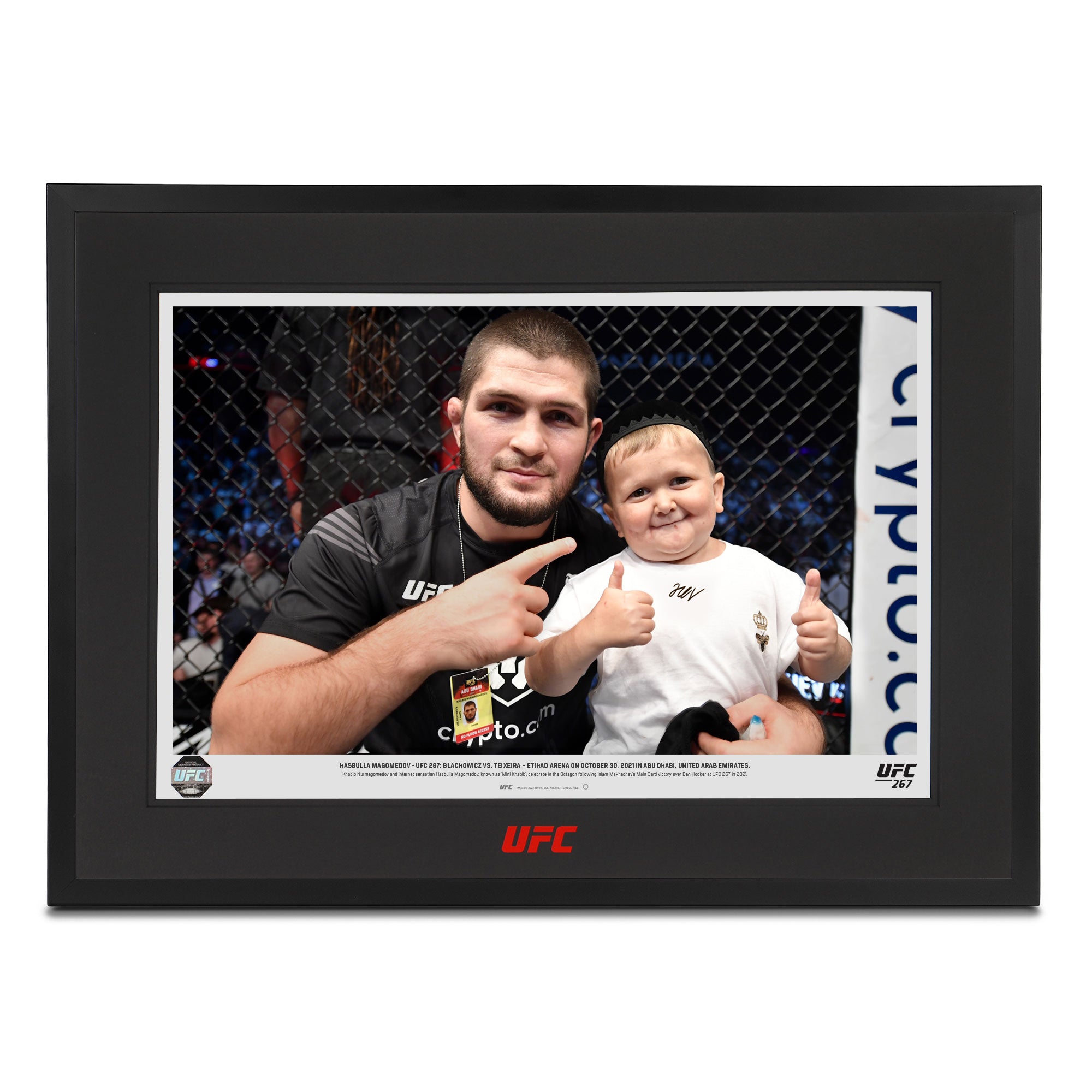 Hasbulla & Khabib photo