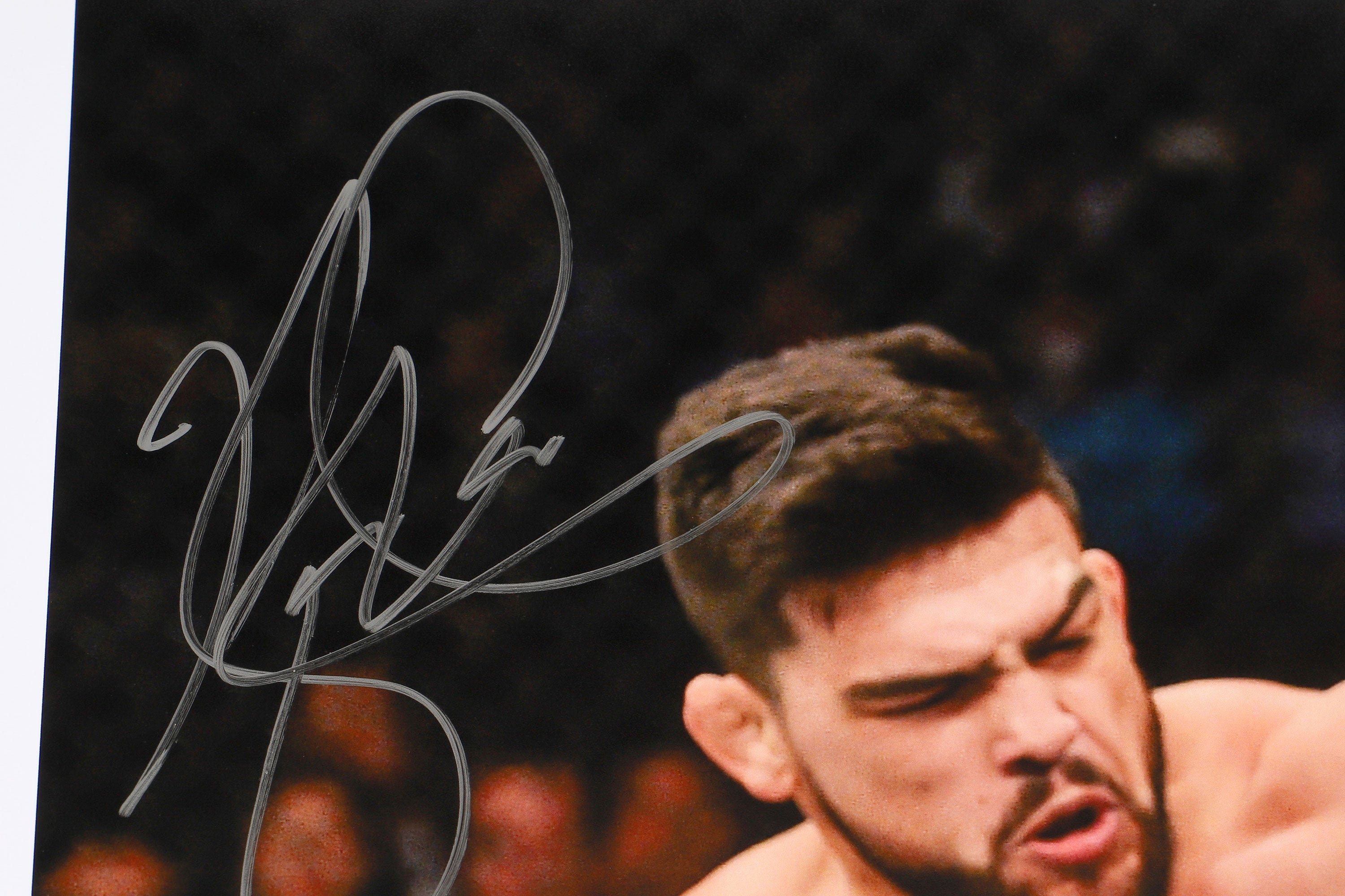 Kelvin Gastelum Framed Signed Photo UFC Fight Night: Bisping vs Gastelum