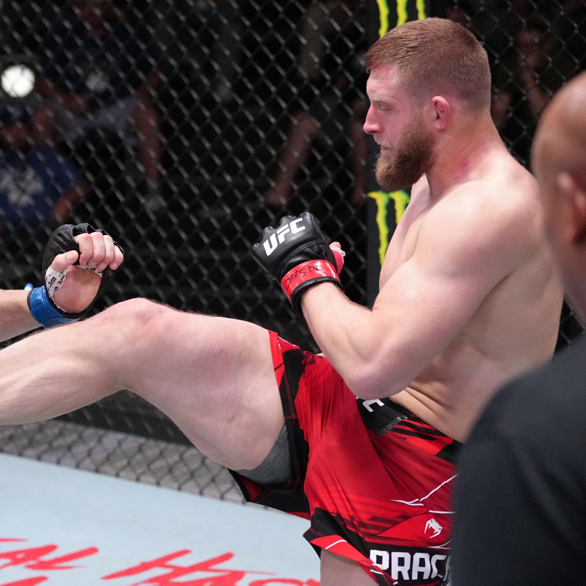 Marcin Prachnio Signed 1-of-1 Fight Issued Jersey UFC Fight Night: Lemos vs Andrade