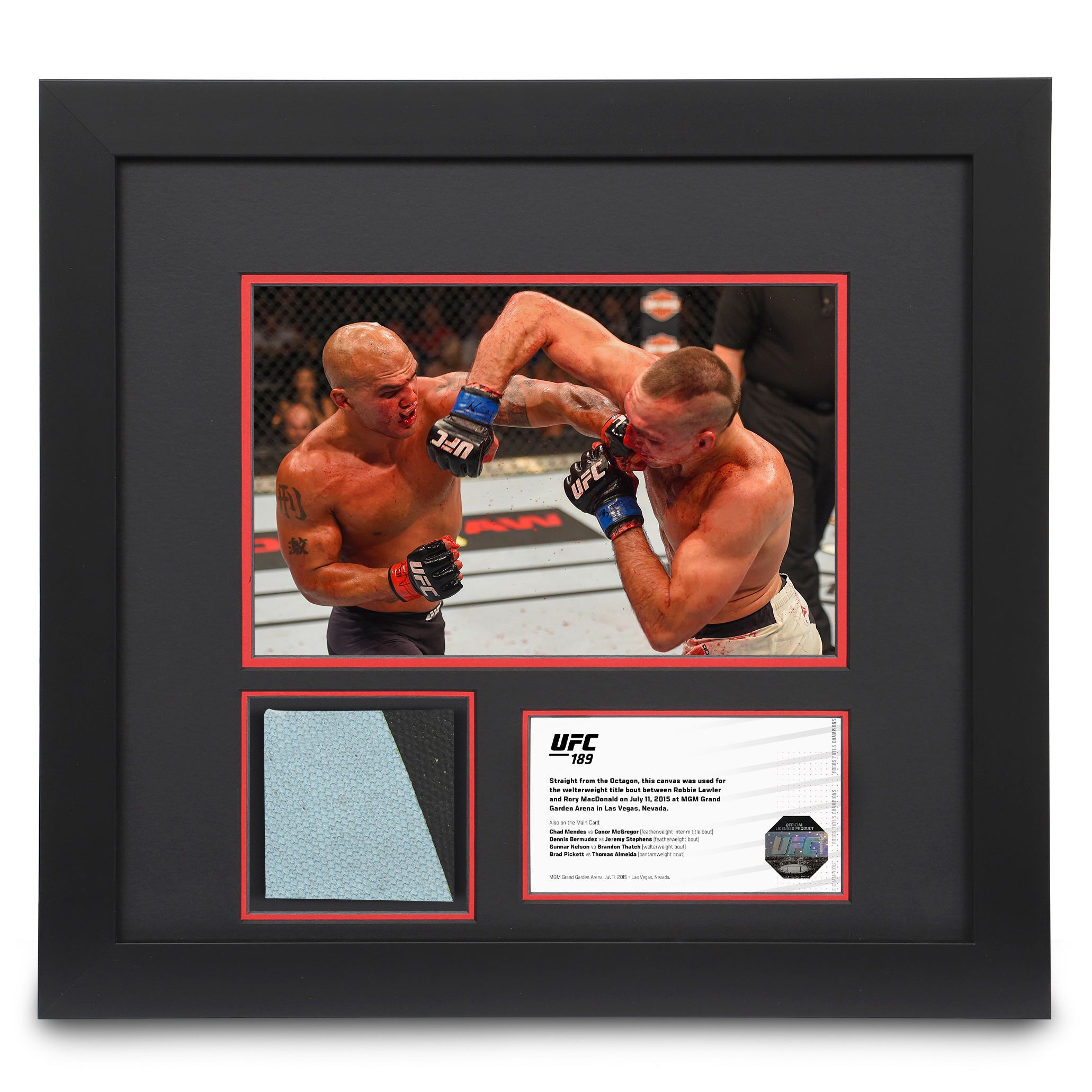 UFC 189: Mendes vs McGregor Canvas & Photo - Robbie Lawler