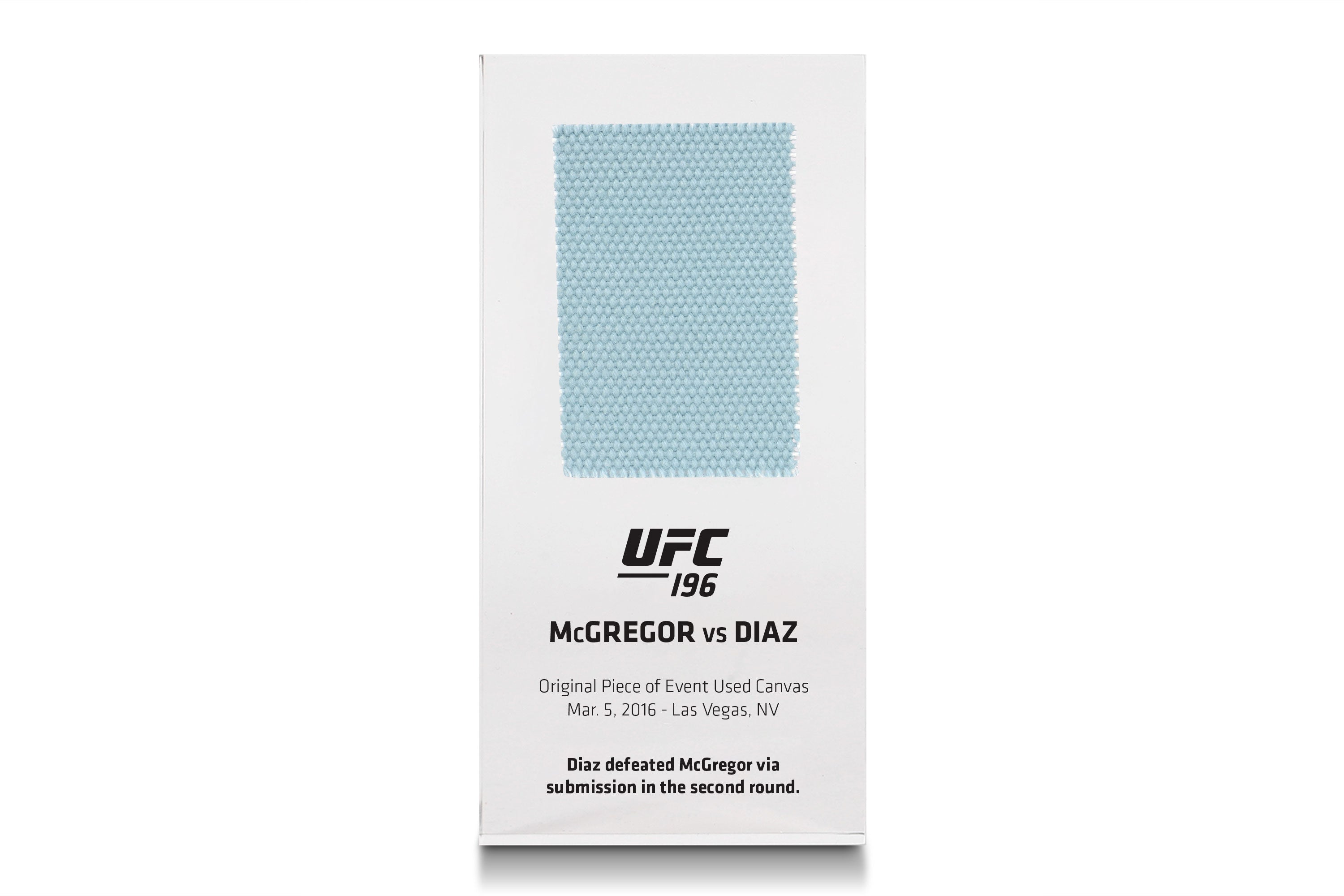 Diaz vs Conor McGregor canvas in acrylic