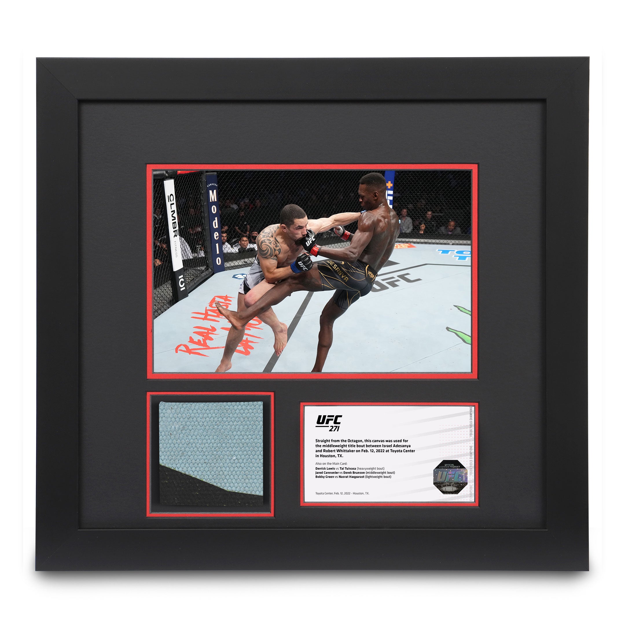 Canvas & Photo from the Adesanya vs Whittaker 2 UFC 271 event 