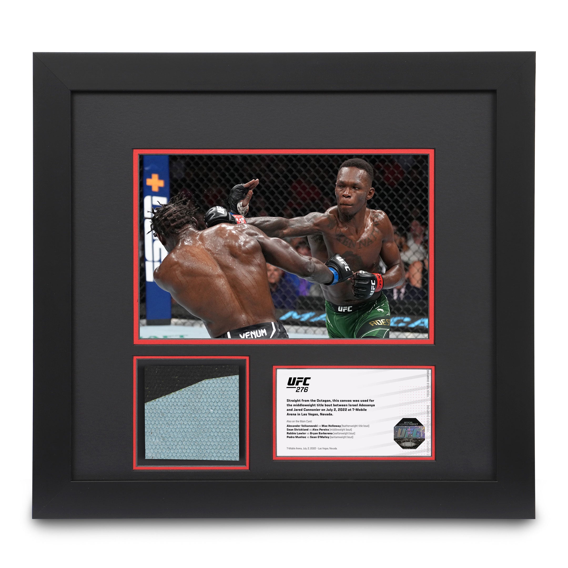 Canvas & Photo from the Adesanya vs Cannonier UFC 276 event