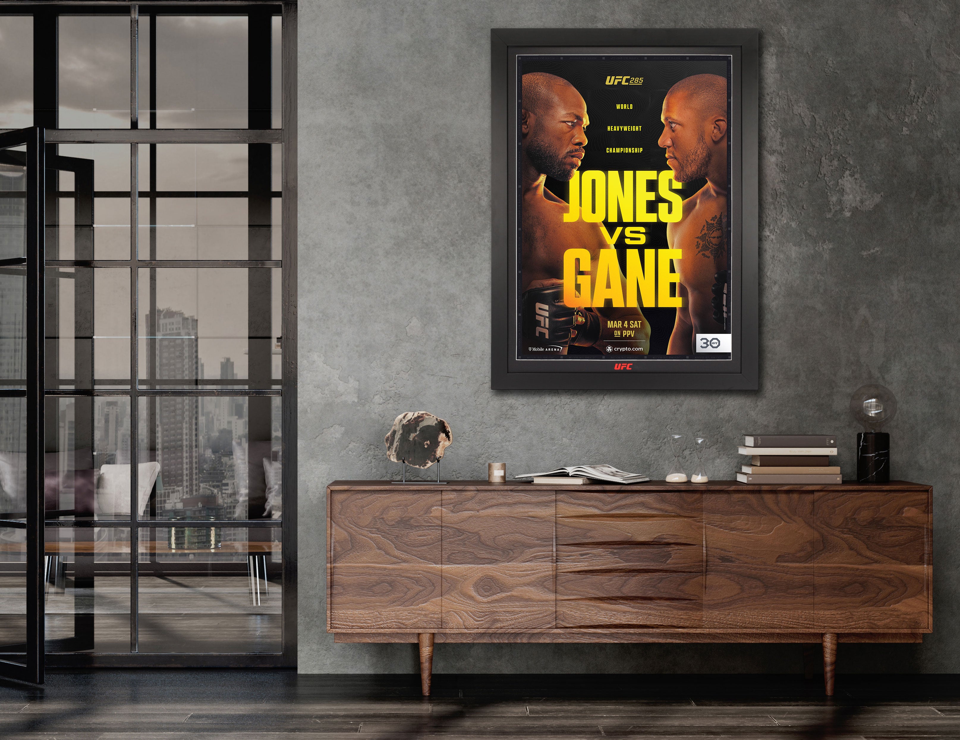 UFC 285: Jones vs Gane & Shevchenko vs Grasso Autographed Event Poster Bundle
