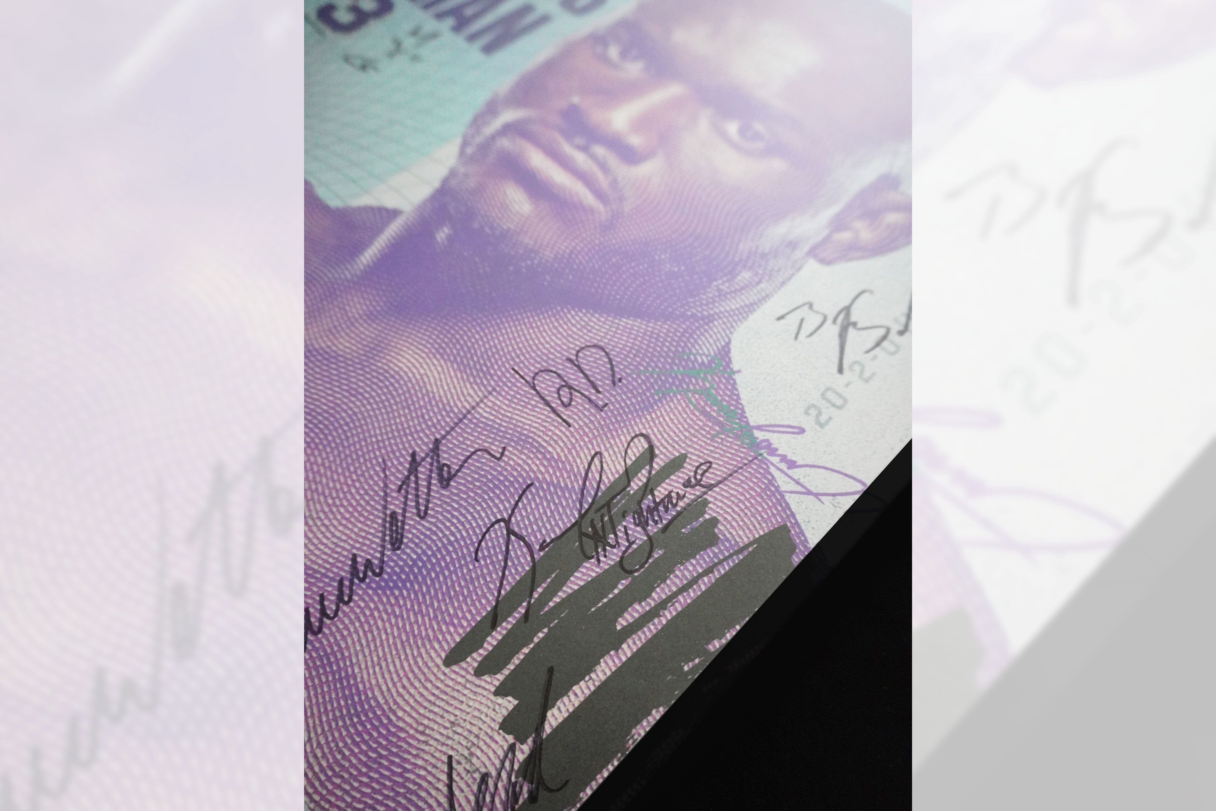 UFC 286: Edwards vs Usman 3 Autographed Event Poster