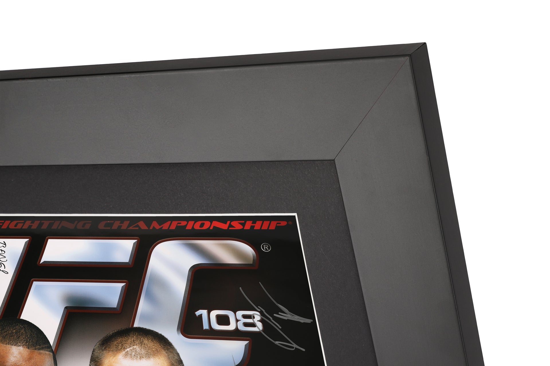 UFC 108: Evans vs Silva Autographed Event Poster