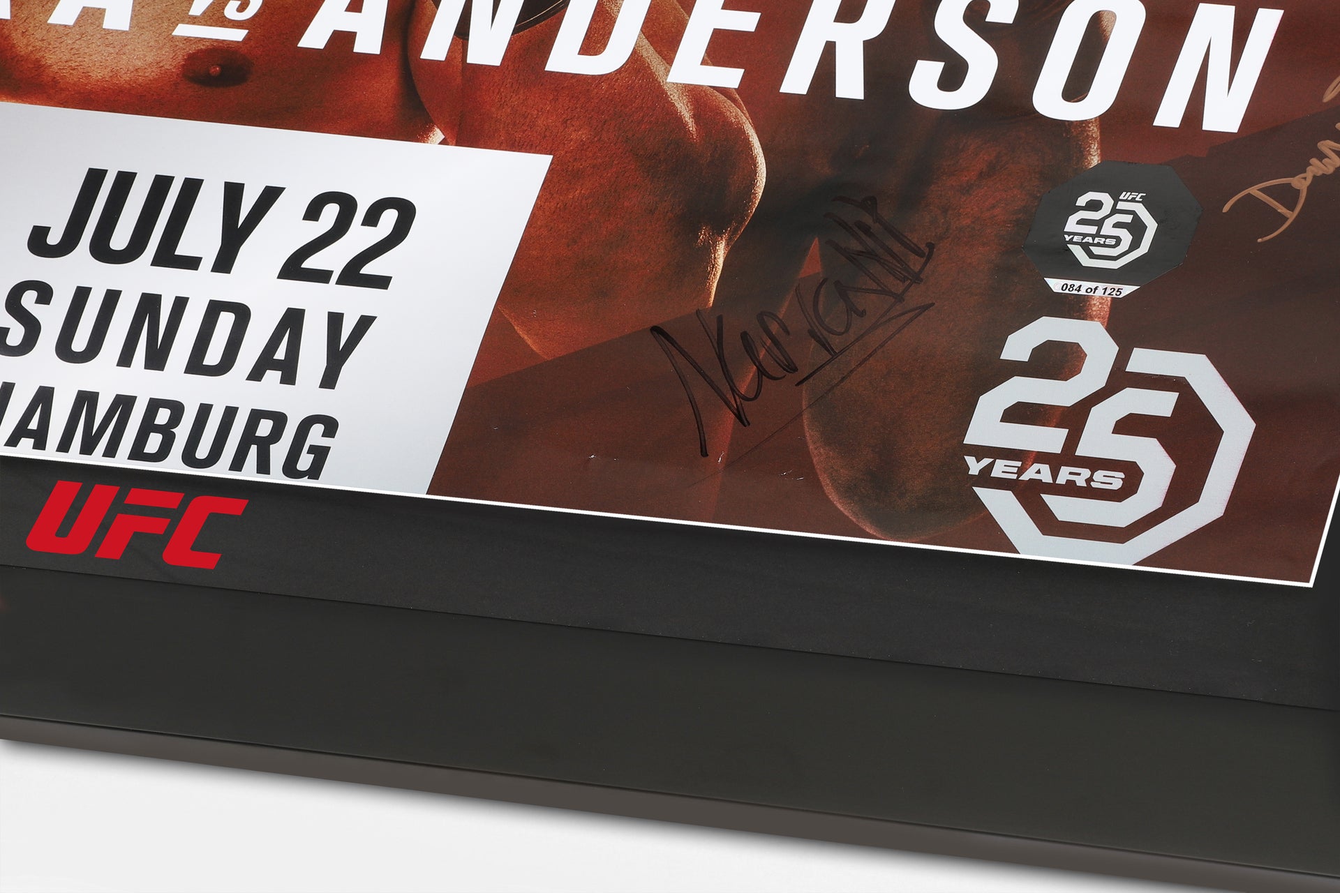 UFC Fight Night: Shogun vs Smith Autographed Event Poster