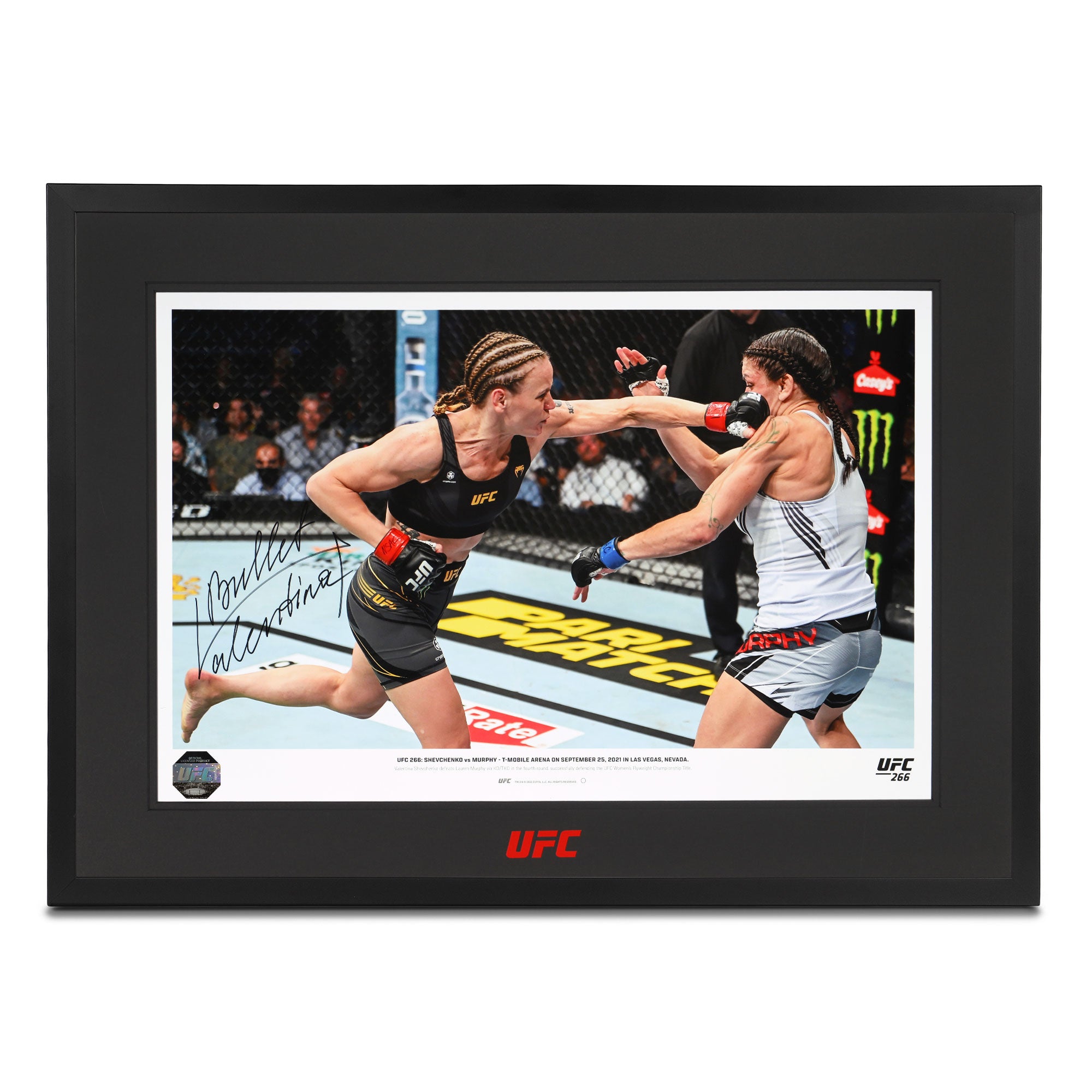 大量入荷 UFC シェフチェンコ サイン カード Valentina Shevchenko