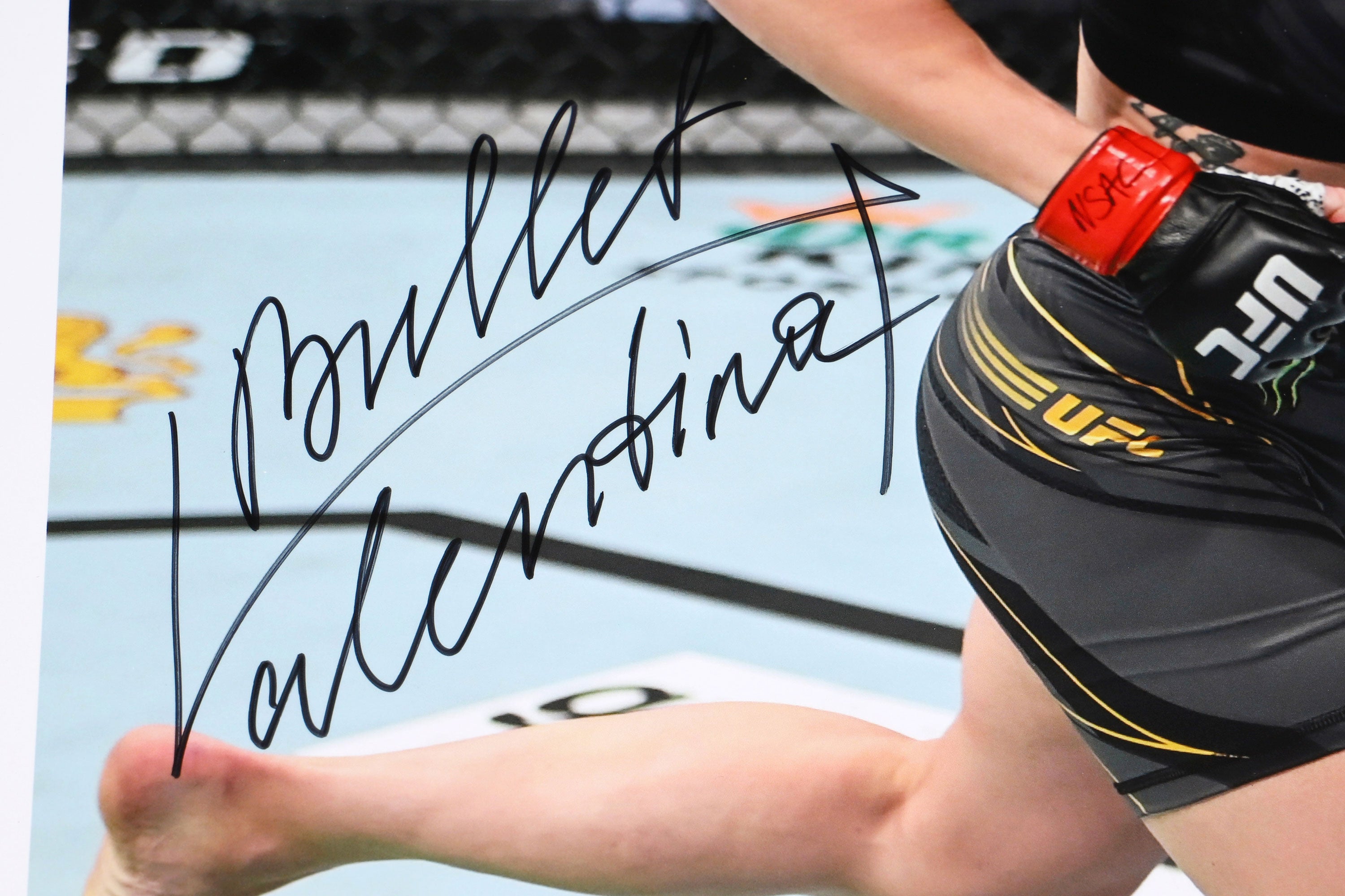 Valentina Shevchenko Signed Photo UFC 266