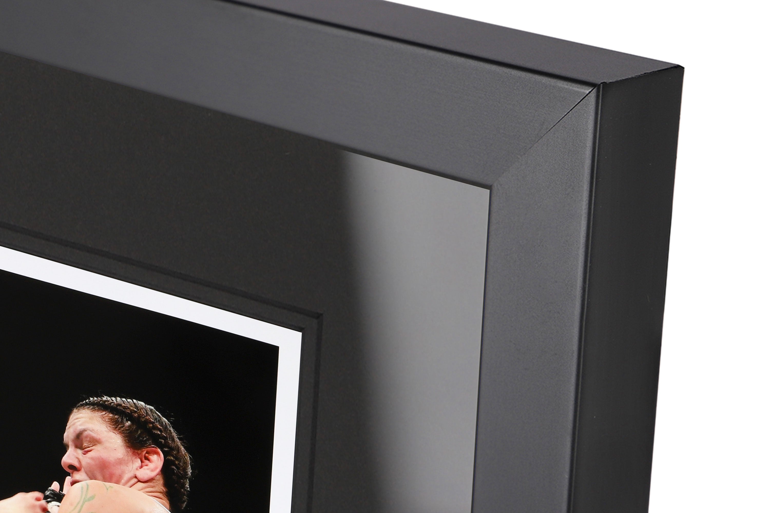 Valentina Shevchenko Kicking Framed Signed Photo UFC 266