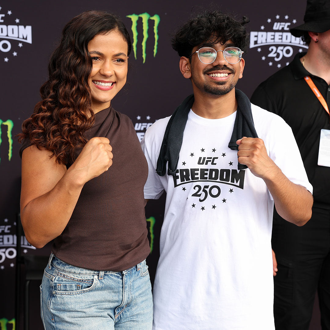 Natalia Silva Autographed UFC Freedom 250 Fan Fest Name Sign