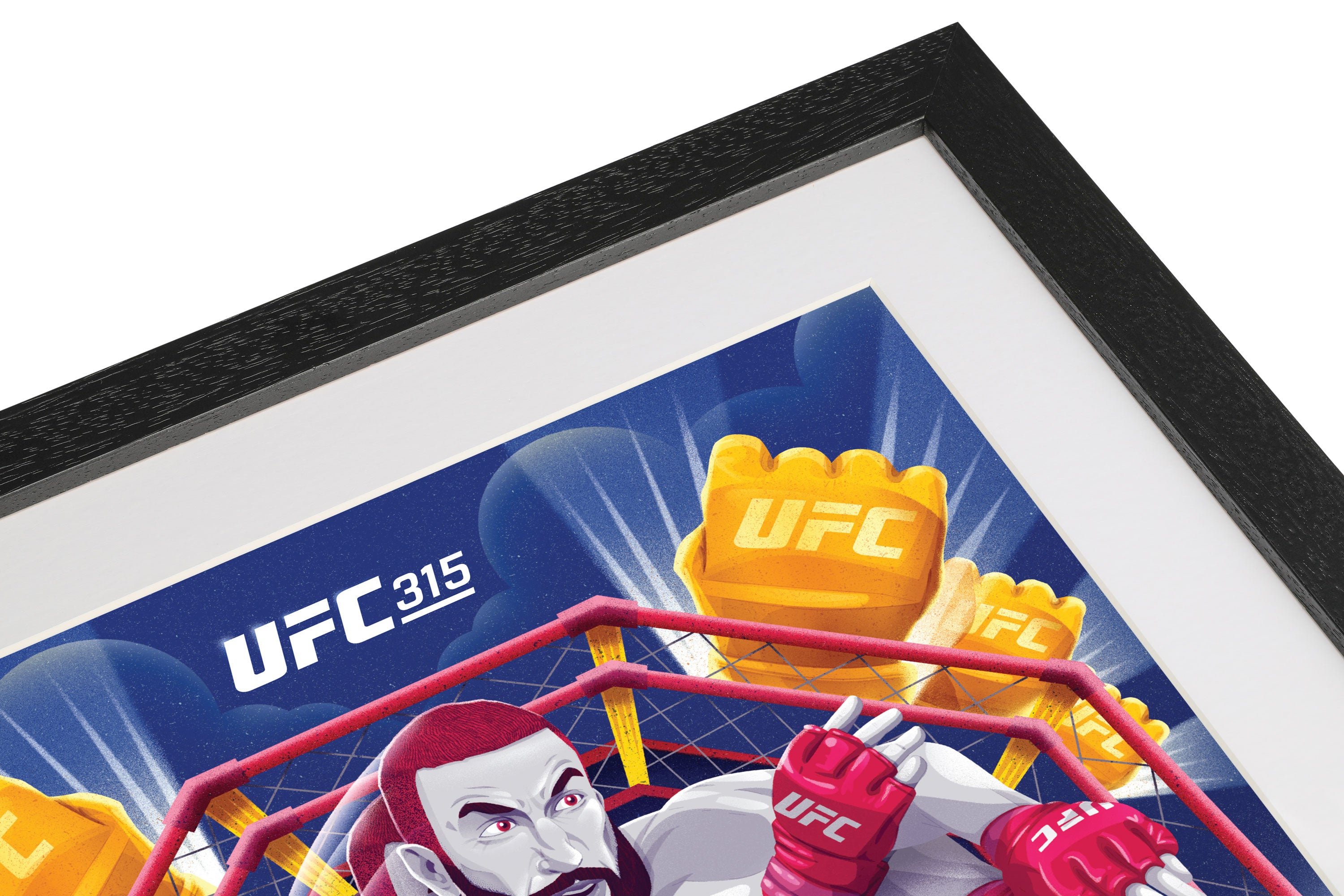 UFC 315: Muhammad vs Della Maddalena Artist Series Print
