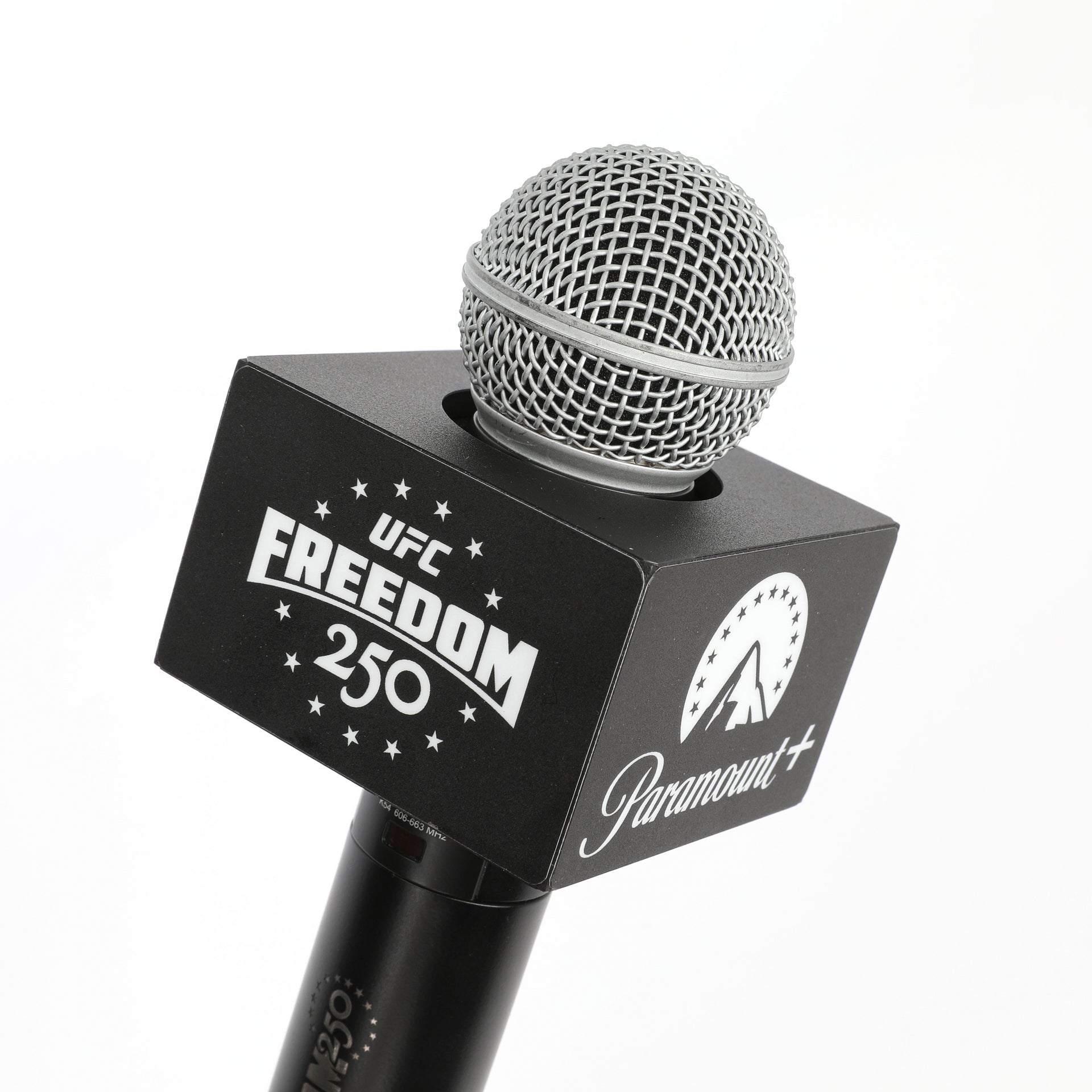 UFC Freedom 250: Topuria vs Gaethje Event Used Octagon Interview Microphone