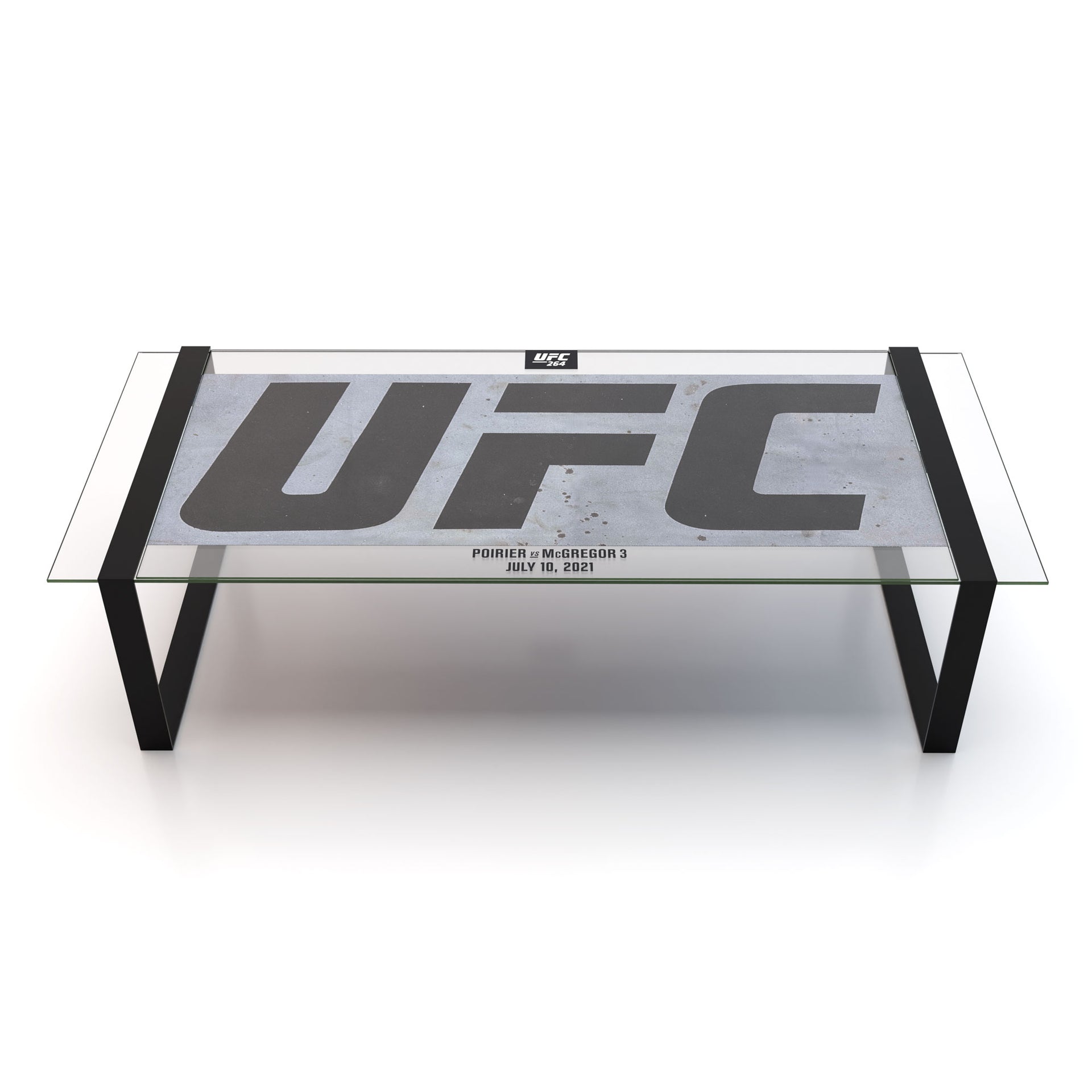 UFC 264: Poirier vs McGregor 3 Logo Canvas Coffee Table
