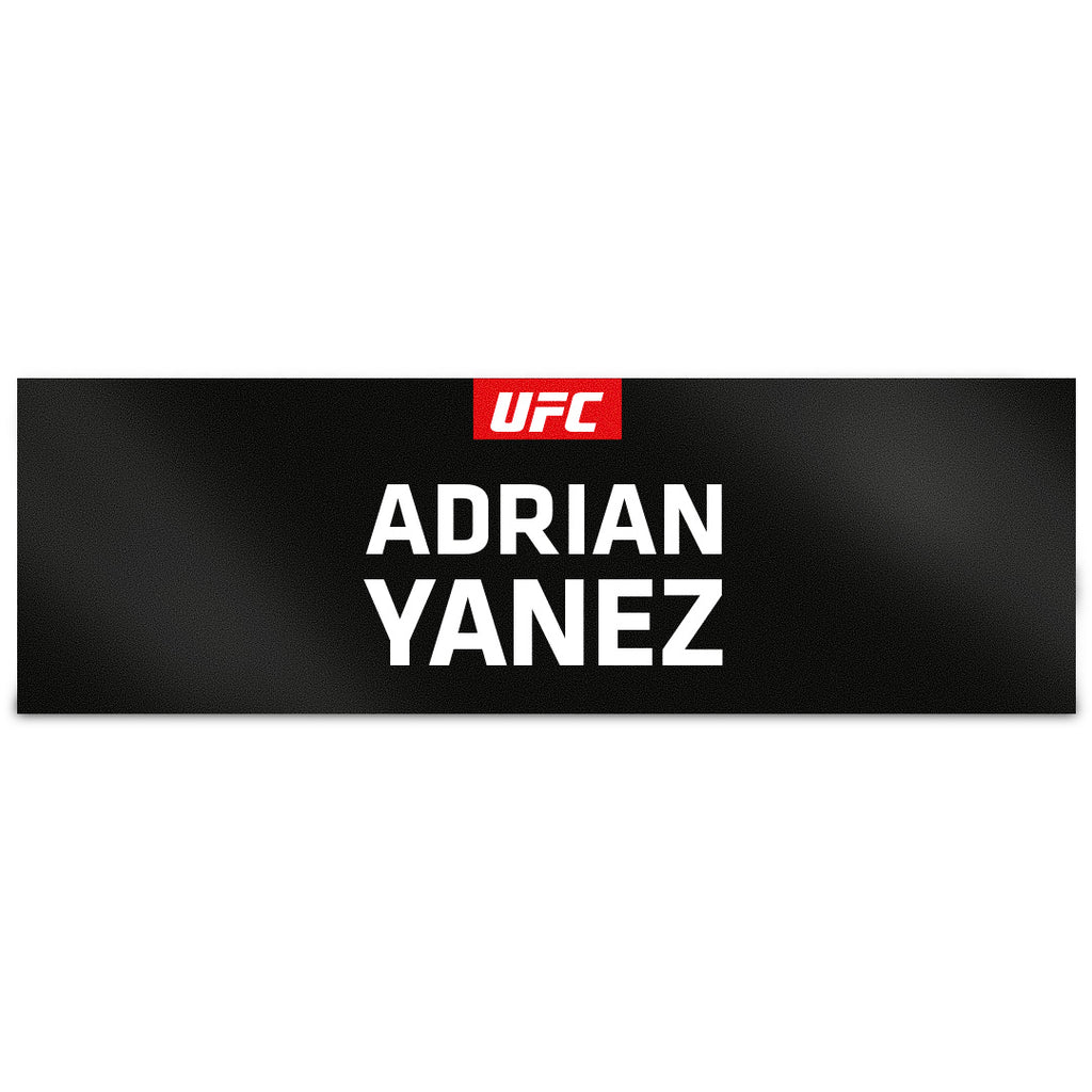 Adrian Yanez Locker Room Name Tag UFC 329: McGregor vs Holloway 2