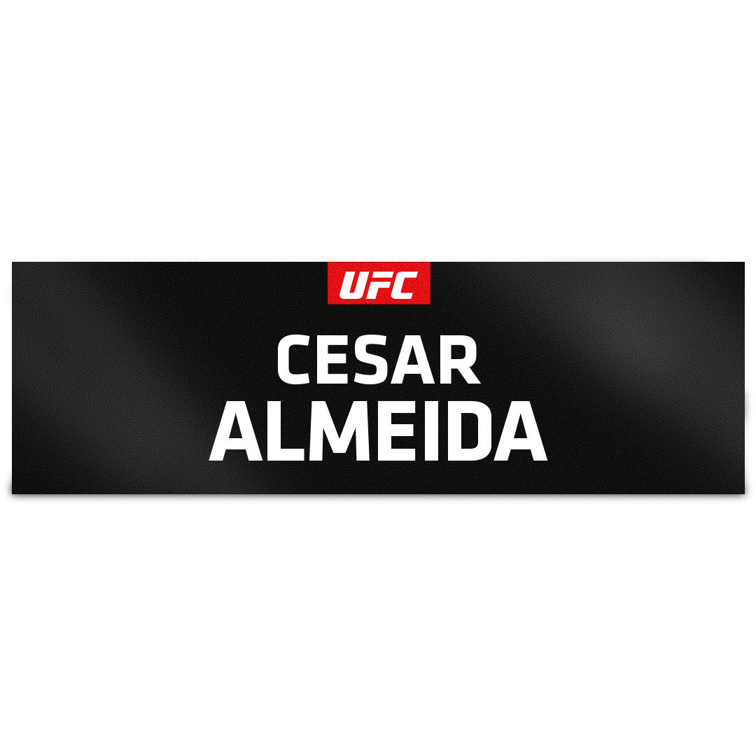 Cesar Almeida Locker Room Name Tag UFC 329: McGregor vs Holloway 2