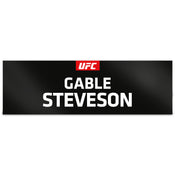 Gable Stevenson Locker Room Name Tag UFC 329: McGregor vs Holloway 2