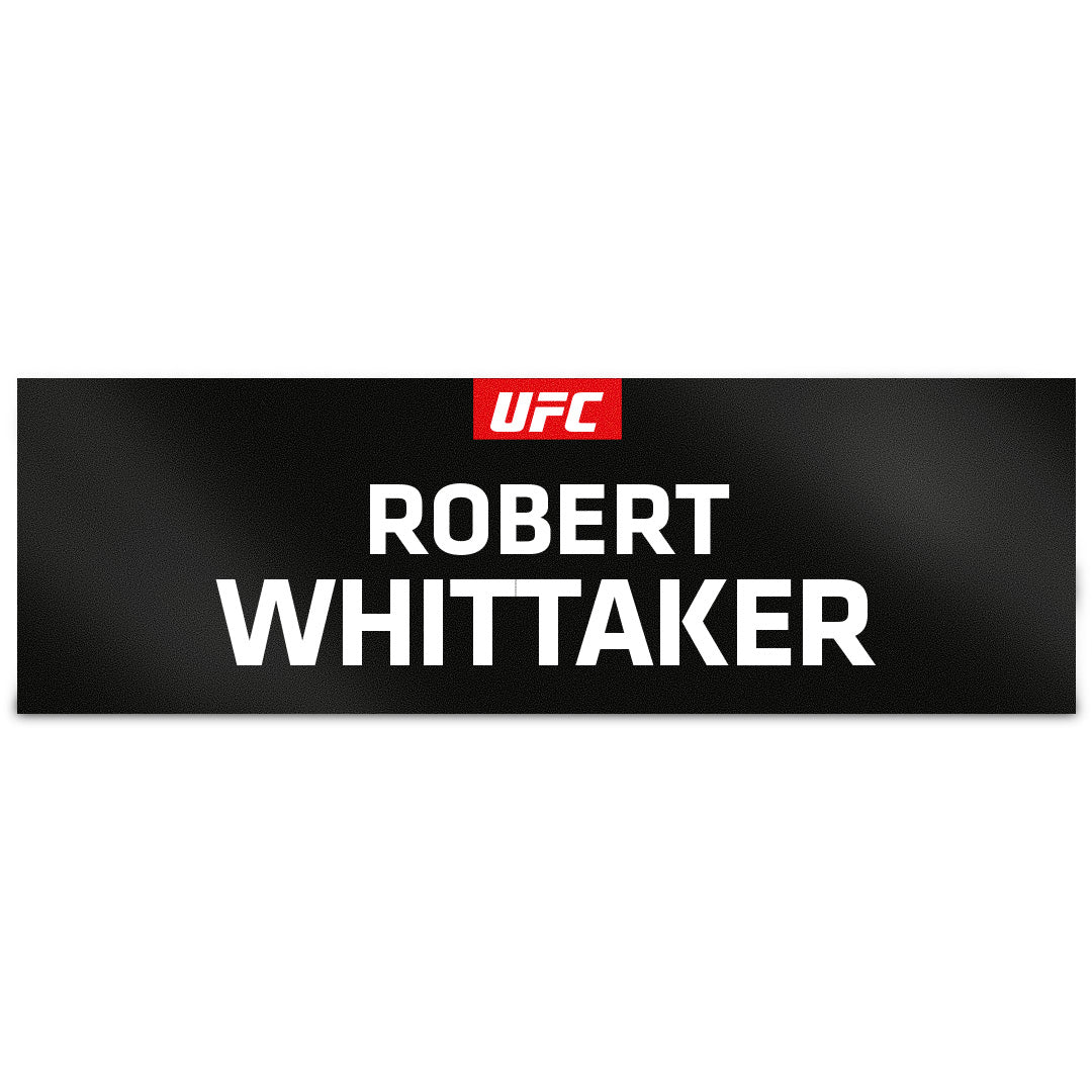 Robert Whittaker Locker Room Name Tag UFC 329: McGregor vs Holloway 2