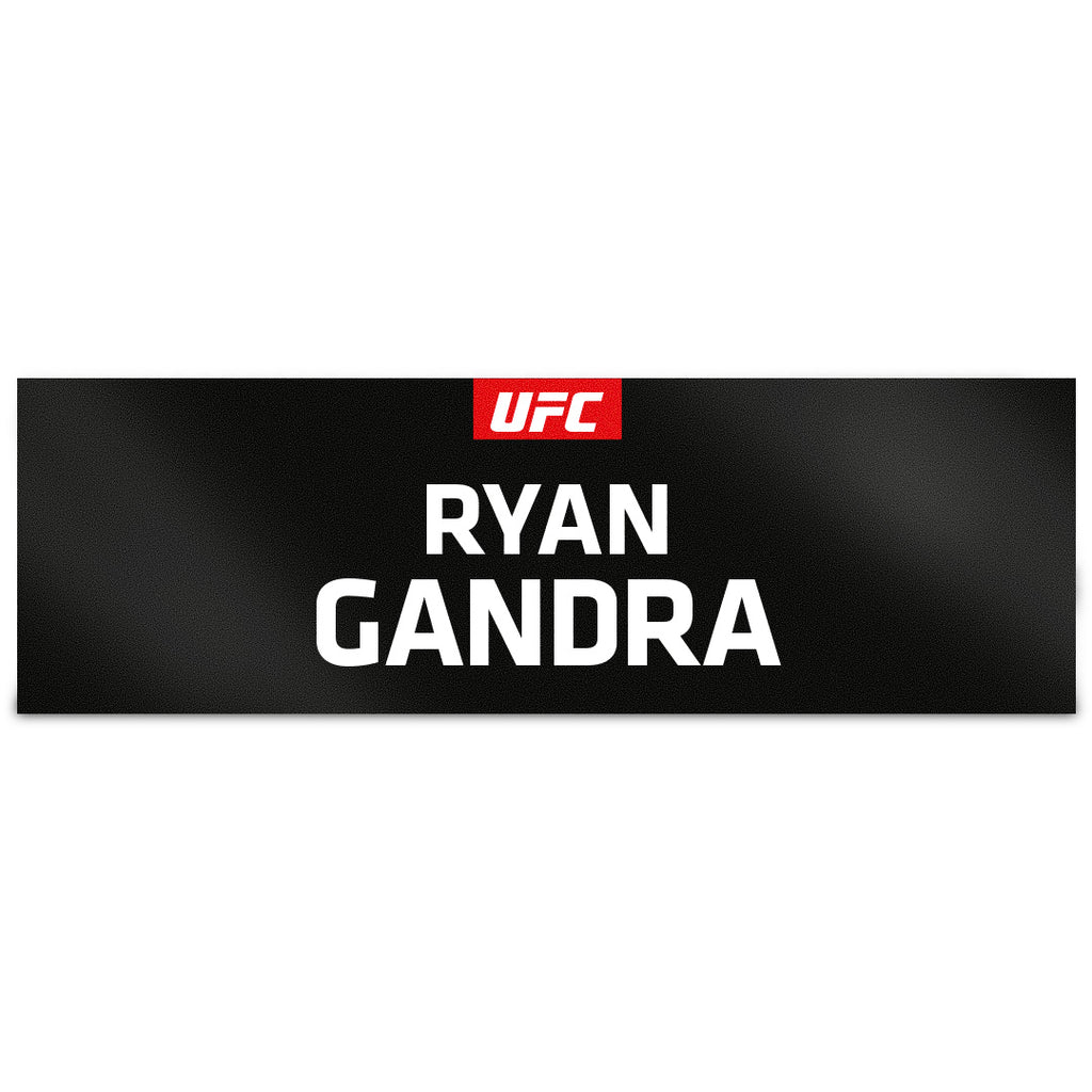 Ryan Gandra Locker Room Name Tag UFC 329: McGregor vs Holloway 2