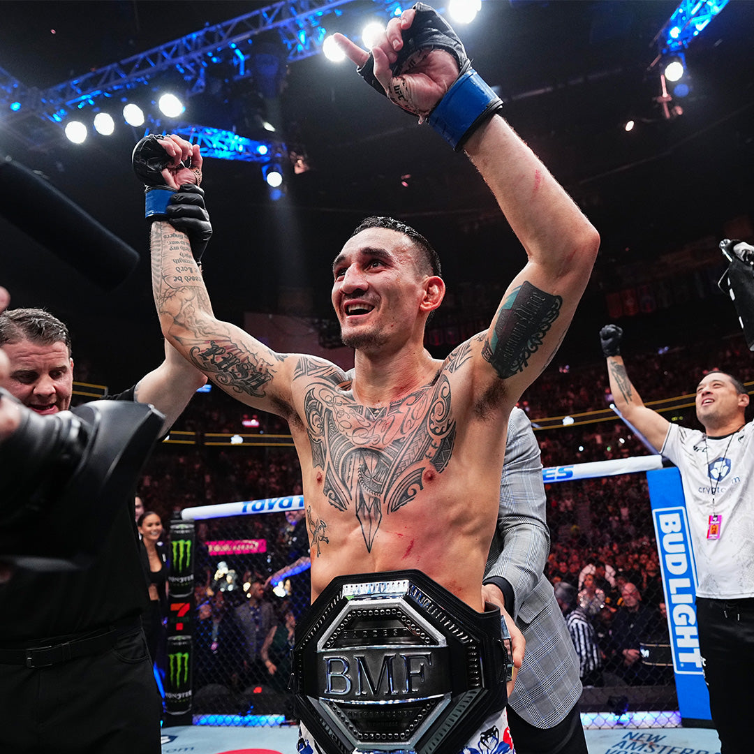 Limited Edition 1-of-1 Max Holloway Signed UFC BMF Replica Belt