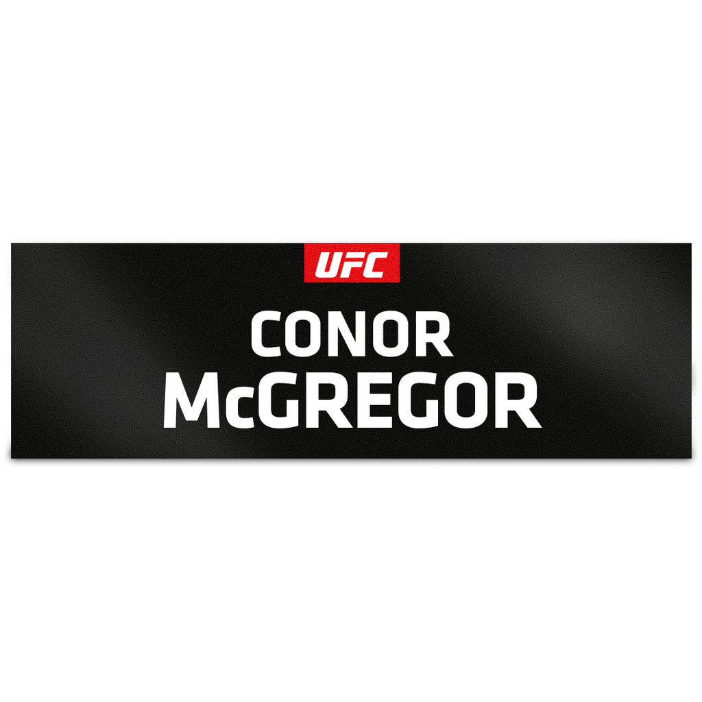 Conor McGregor Locker Room Name Tag UFC 329: McGregor vs Holloway 2