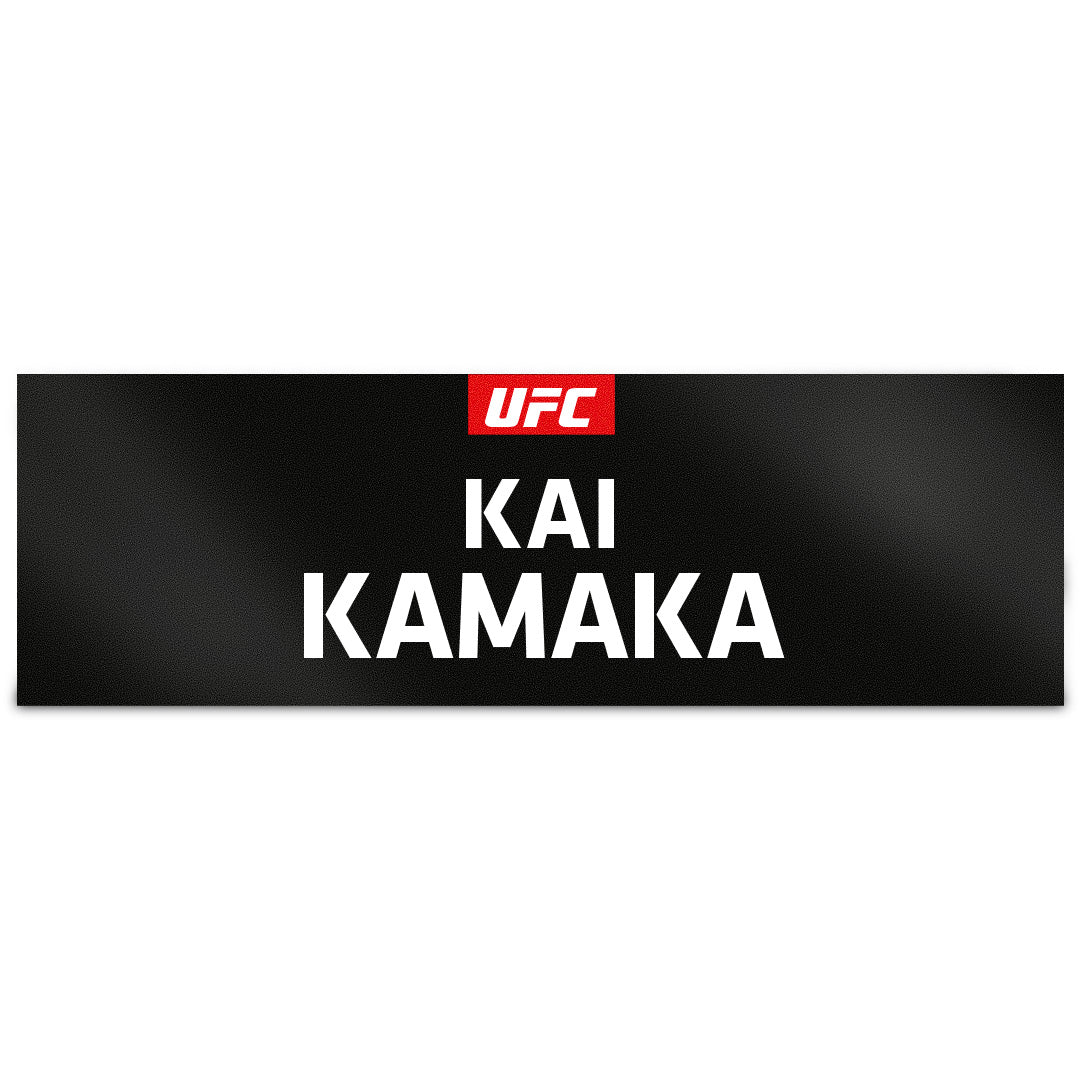 Kai Kamaka III Locker Room Name Tag UFC 329: McGregor vs Holloway 2
